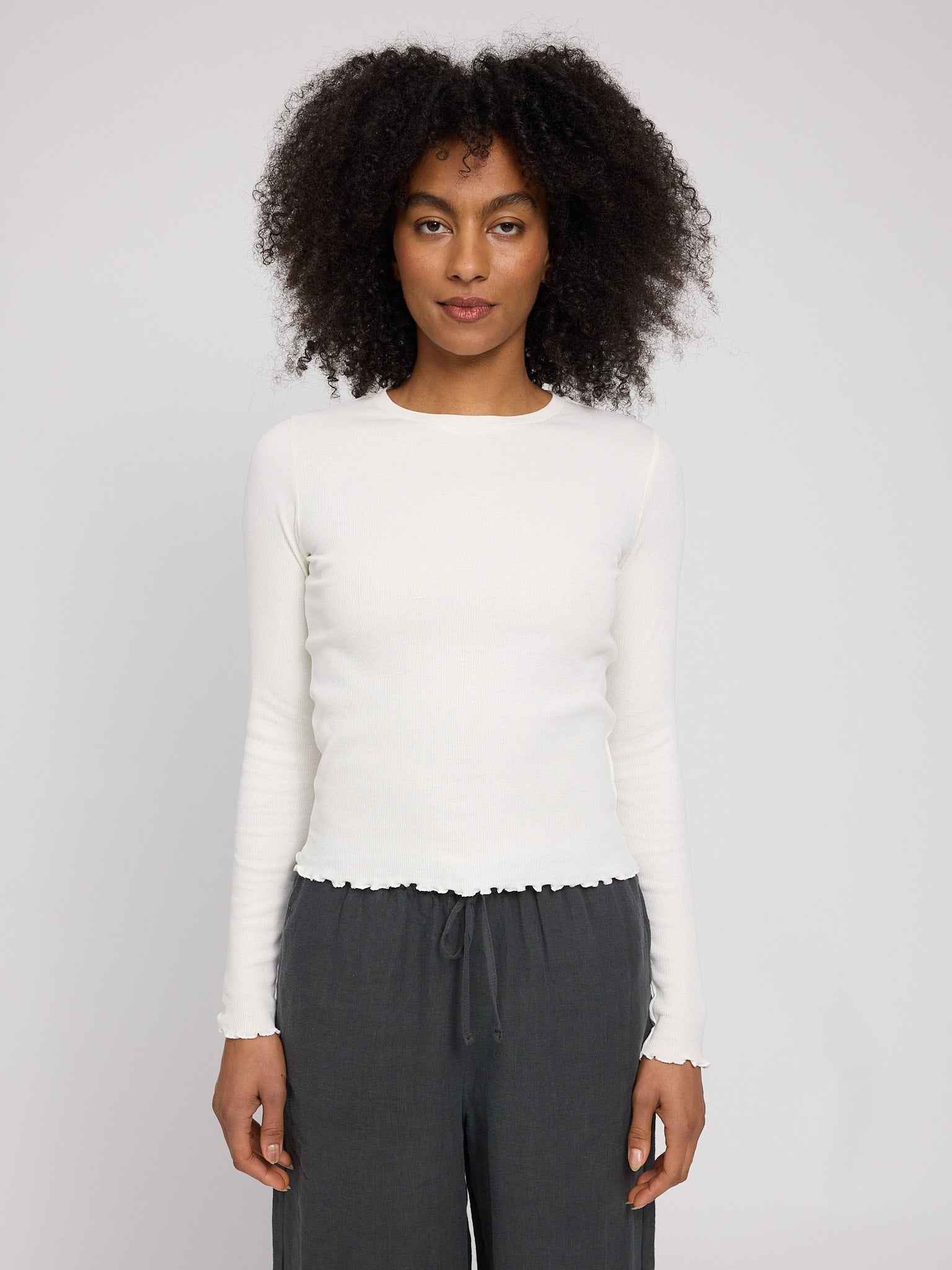 MAZINE Babylock Hems Longsleeve Freizeitshirts /-blusen MAZINE 35 XS