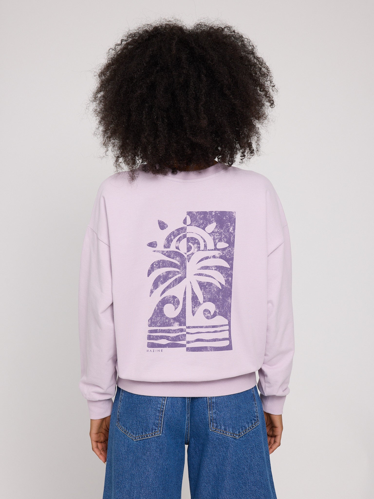 MAZINE Back Print Sweatshirt Freizeitpullover MAZINE