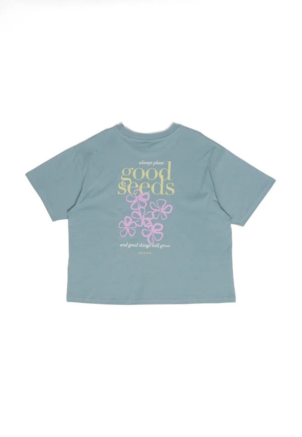 MAZINE Back Print T-Shirt Freizeitshirts /-blusen MAZINE