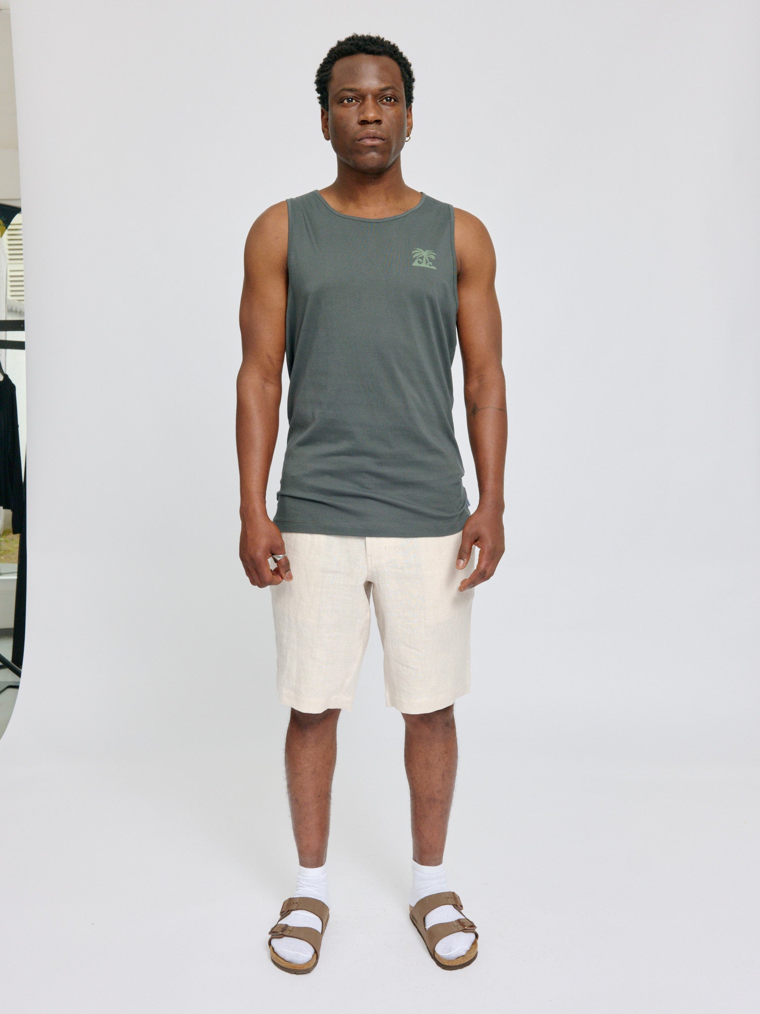 MAZINE Back Print Tanktop Freizeitshirts /-hemden MAZINE