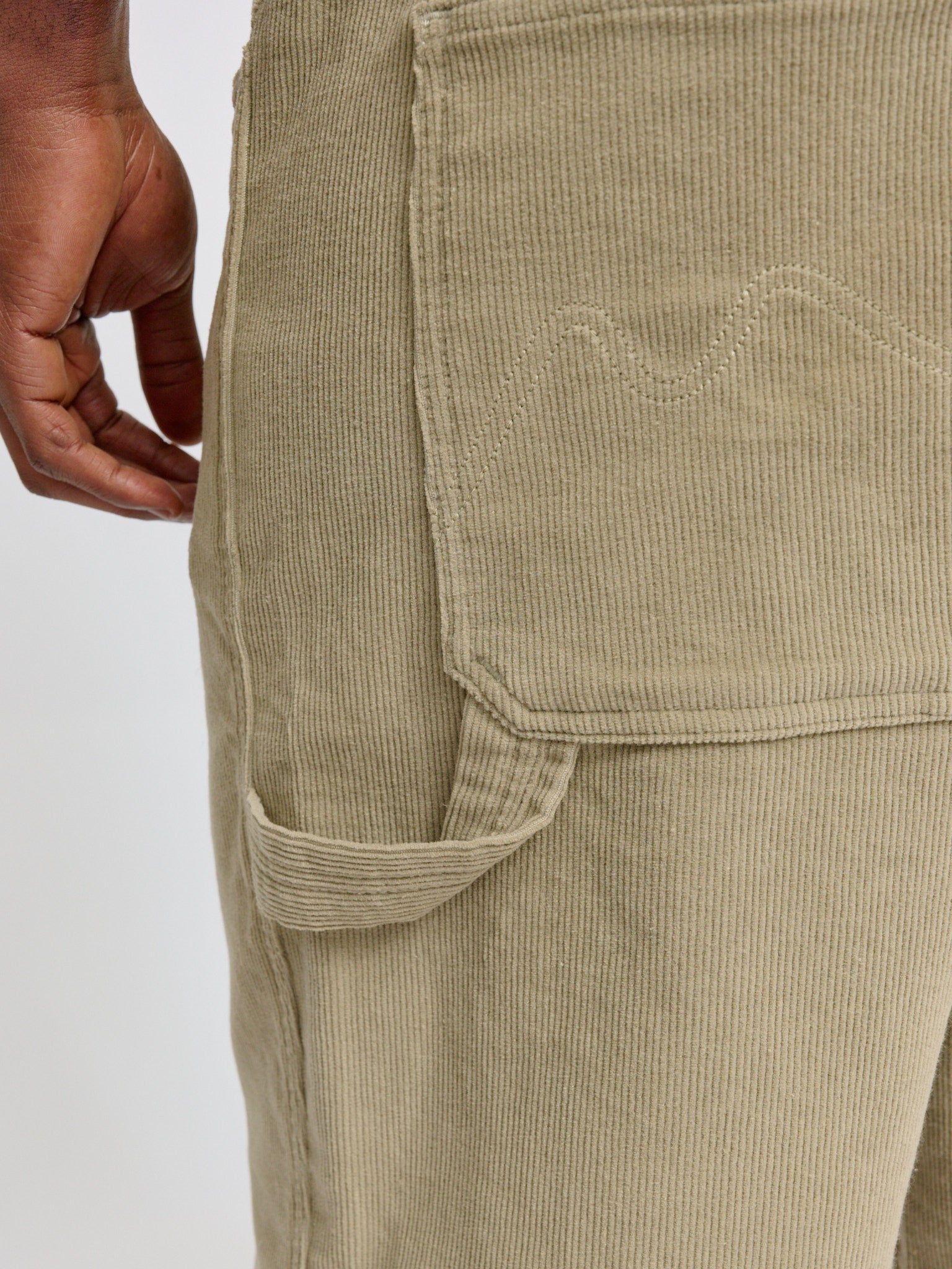 MAZINE Corduroy Workwear Shorts Freizeithosen MAZINE
