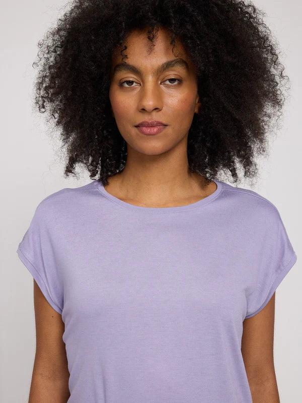 MAZINE Ecovero Viscose Cropped T-Shirt Freizeitshirts /-blusen MAZINE