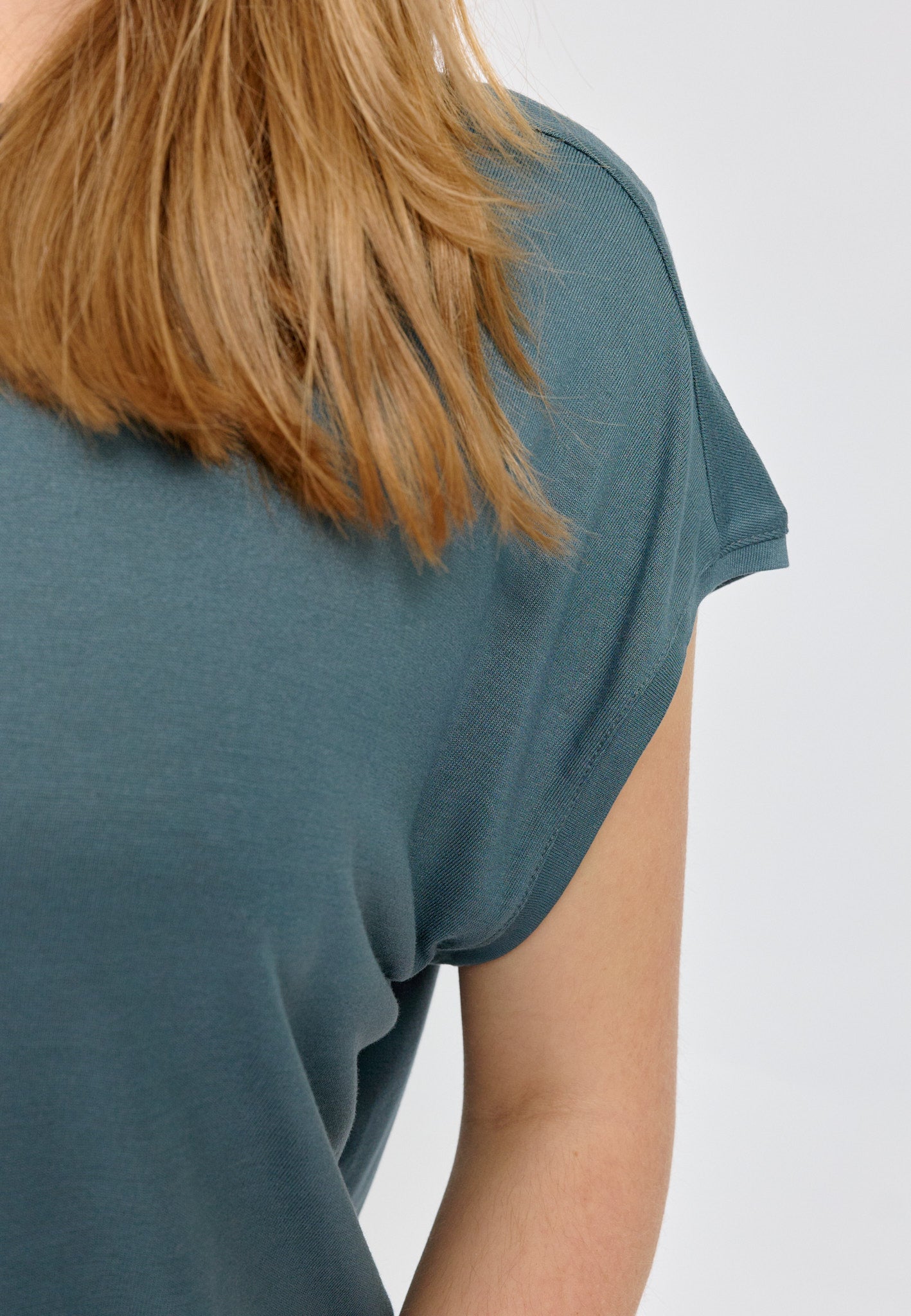 MAZINE Ecovero Viscose Cropped T-Shirt Freizeitshirts /-blusen MAZINE