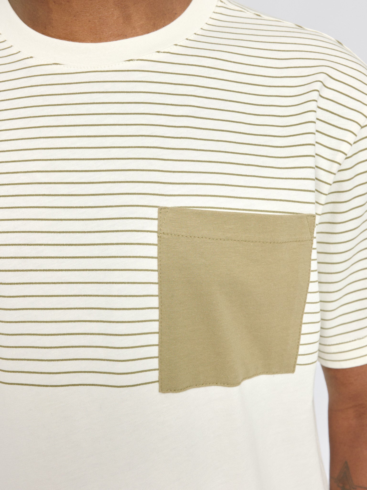 MAZINE Halfway Striped T-Shirt Freizeitshirts /-hemden MAZINE