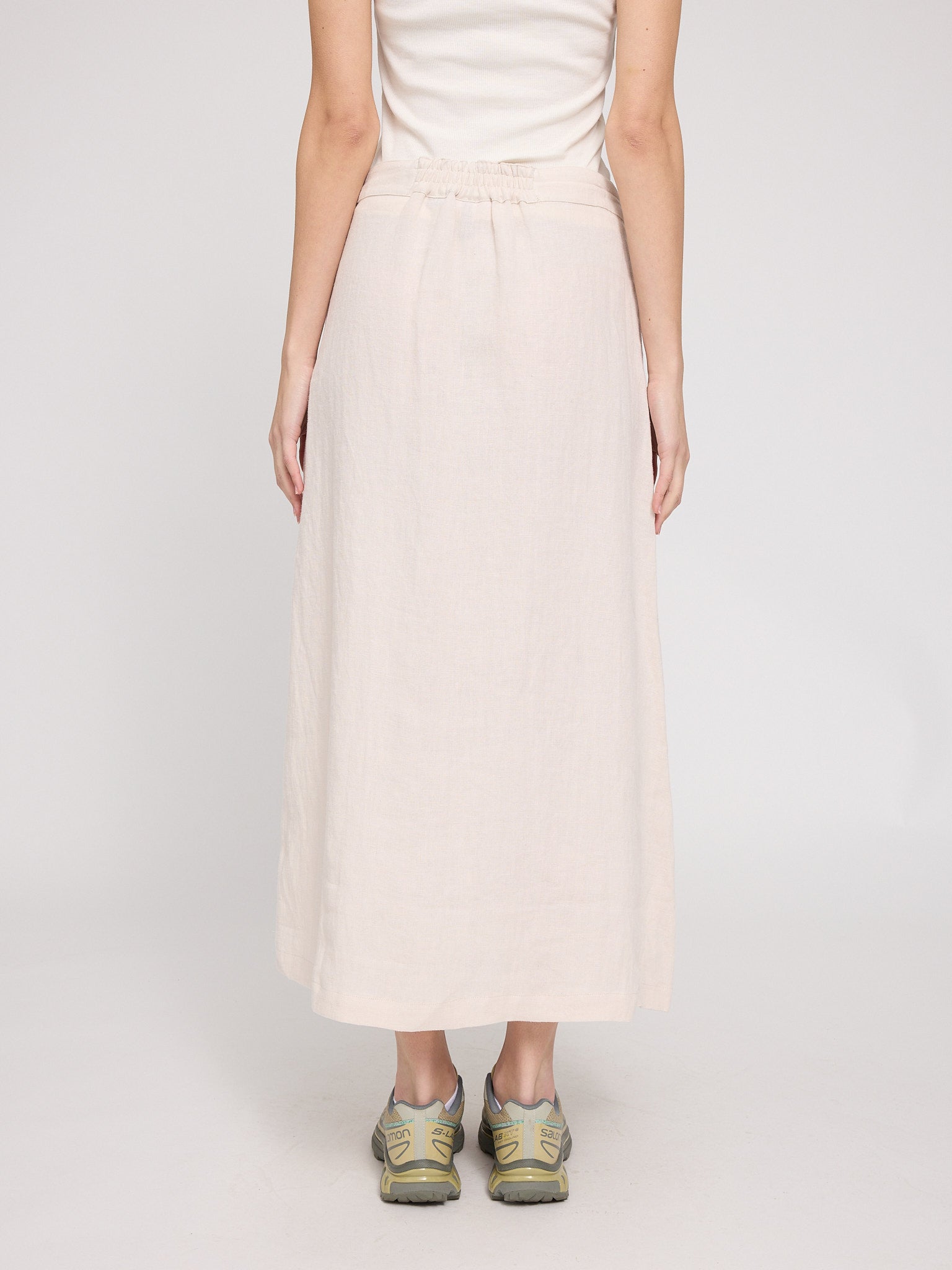 MAZINE Linen Midi Skirt Kleider & Röcke MAZINE