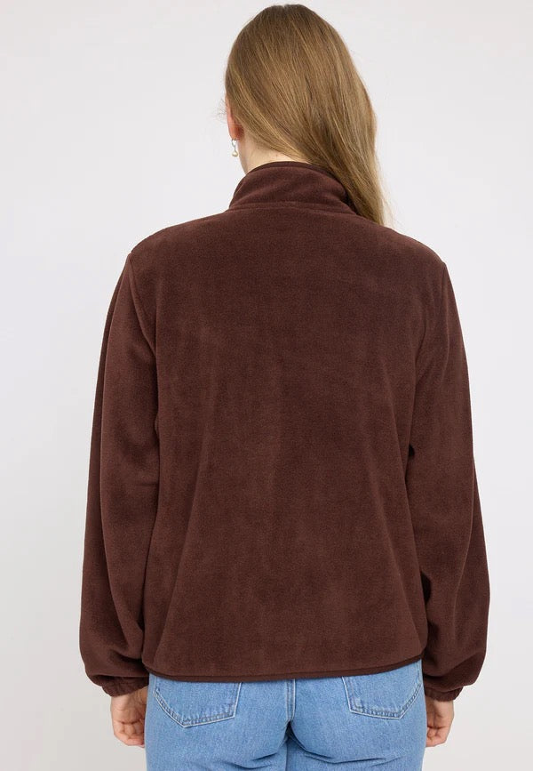 MAZINE Loose Fit Fleece Jacket Freizeitjacken MAZINE