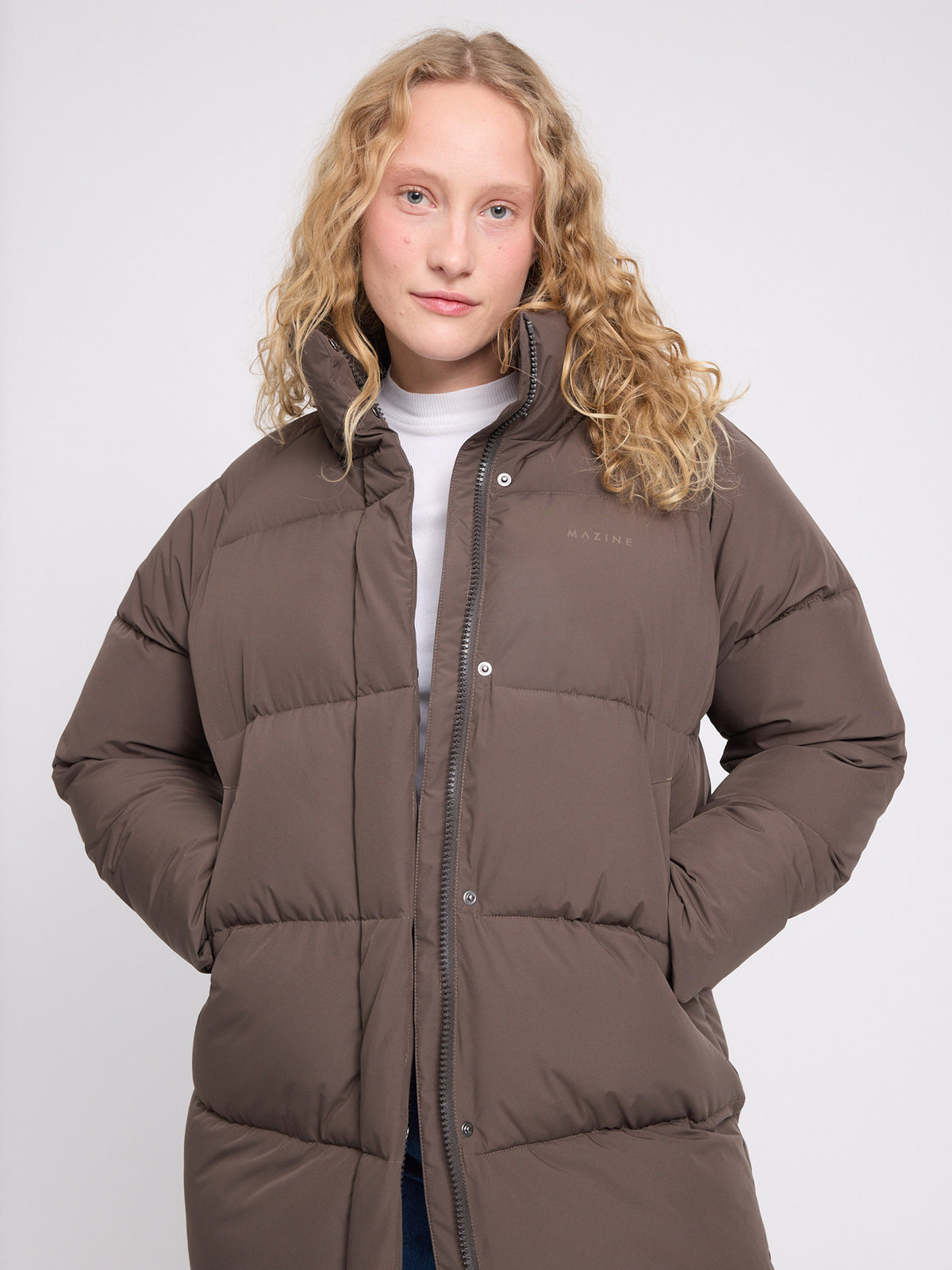 MAZINE Over-Sized Raglan Puffer Coat Freizeitjacken MAZINE
