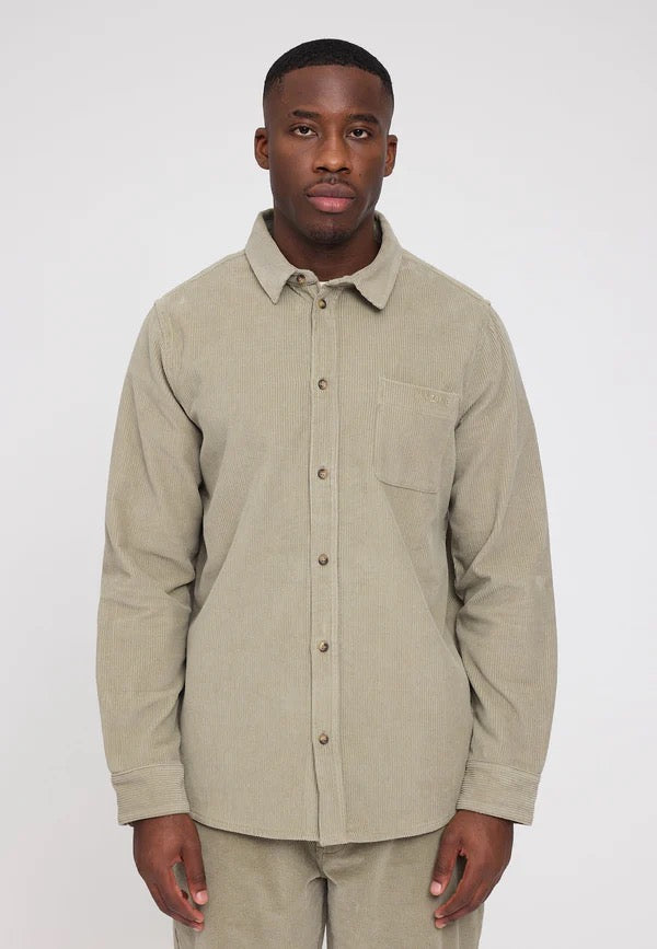 MAZINE Pocket Corduroy Shirt Freizeitshirts /-hemden MAZINE light khaki S