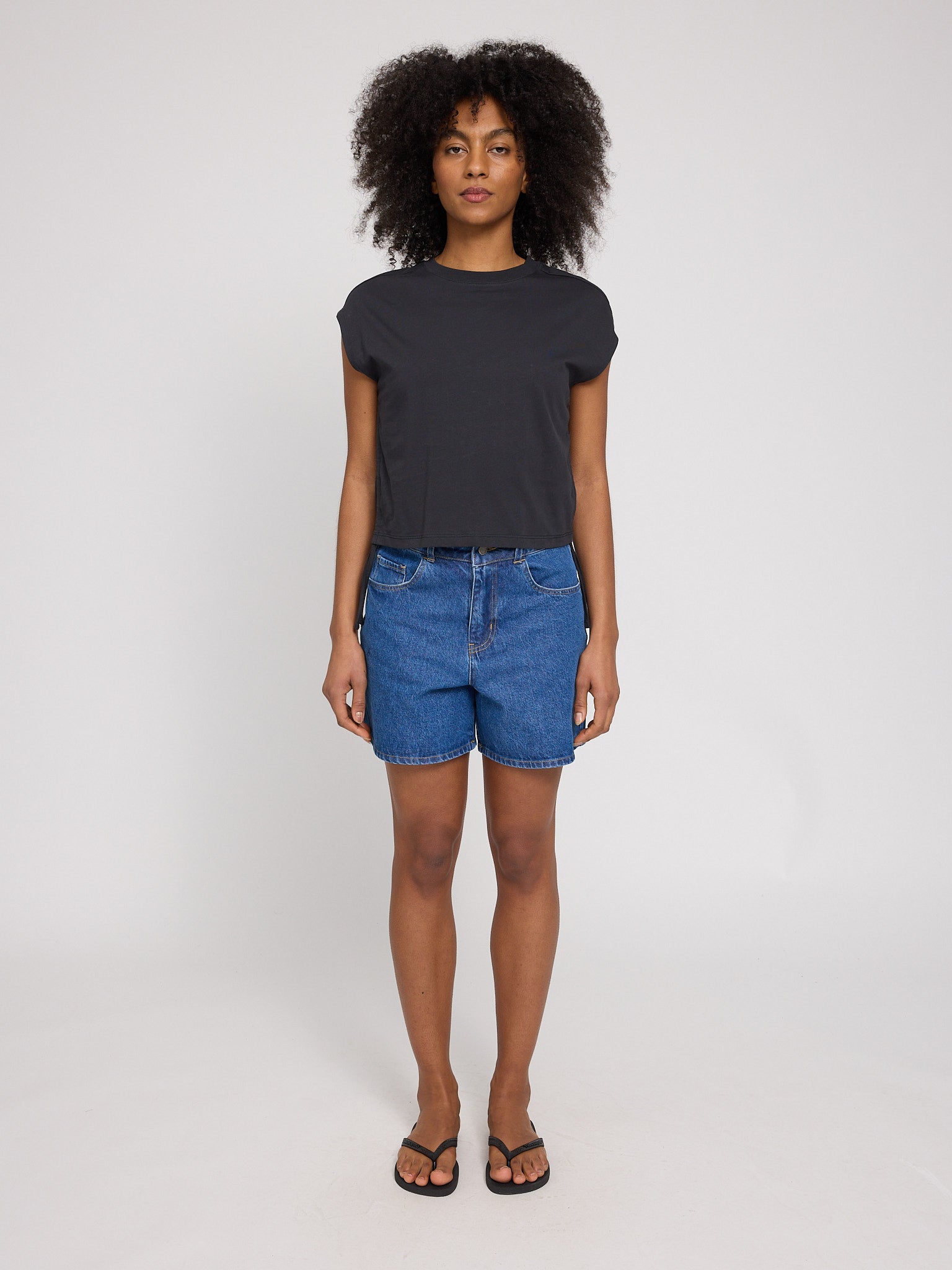 MAZINE Tie Detail T-Shirt Freizeitshirts /-blusen MAZINE