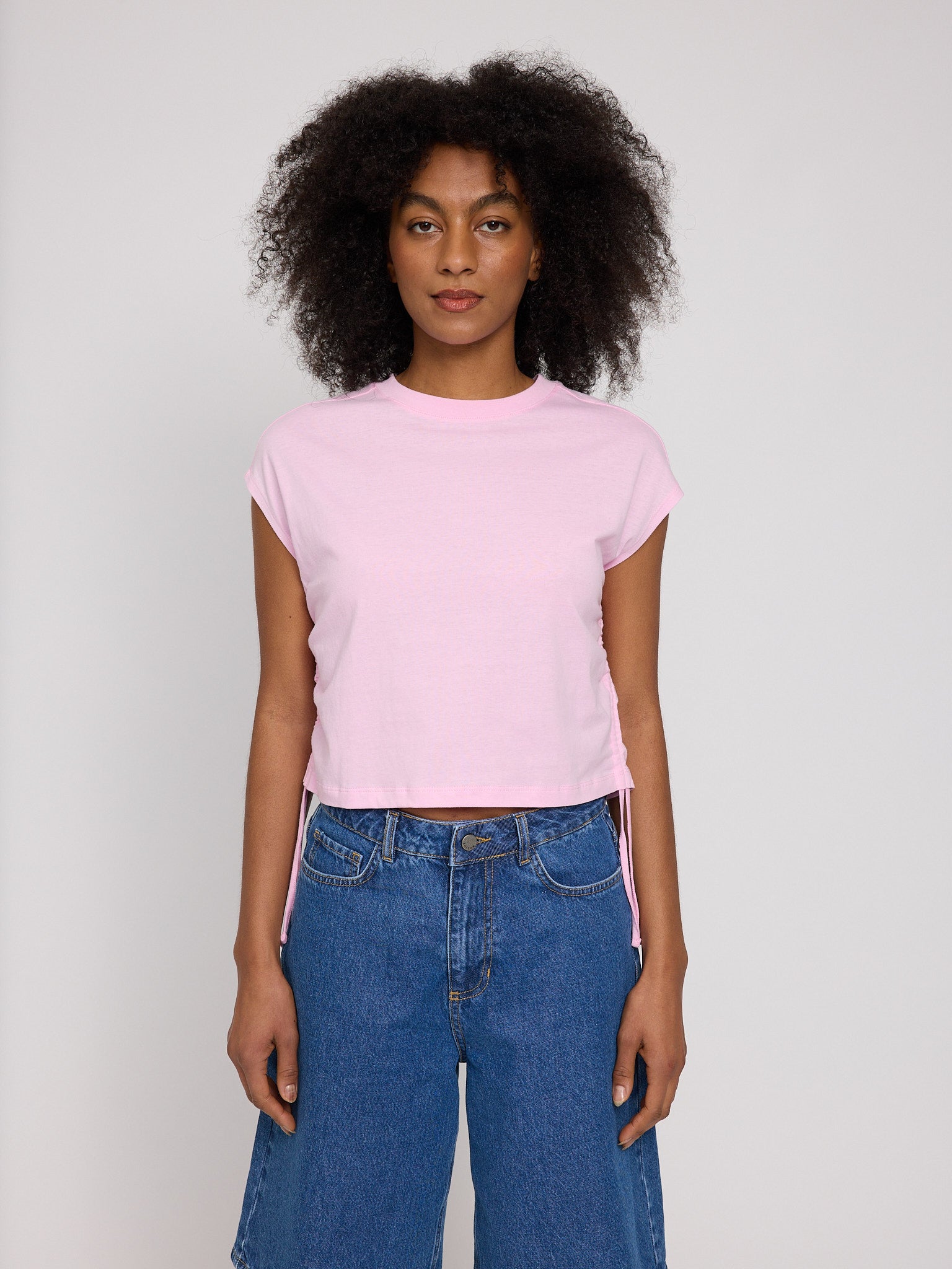 MAZINE Tie Detail T-Shirt Freizeitshirts /-blusen MAZINE 168 XS