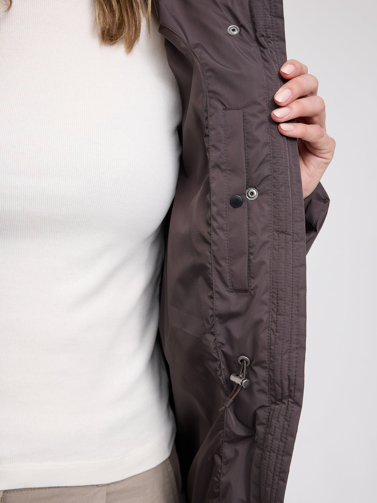 MAZINE Waves Quilt Puffer Coat Freizeitjacken MAZINE