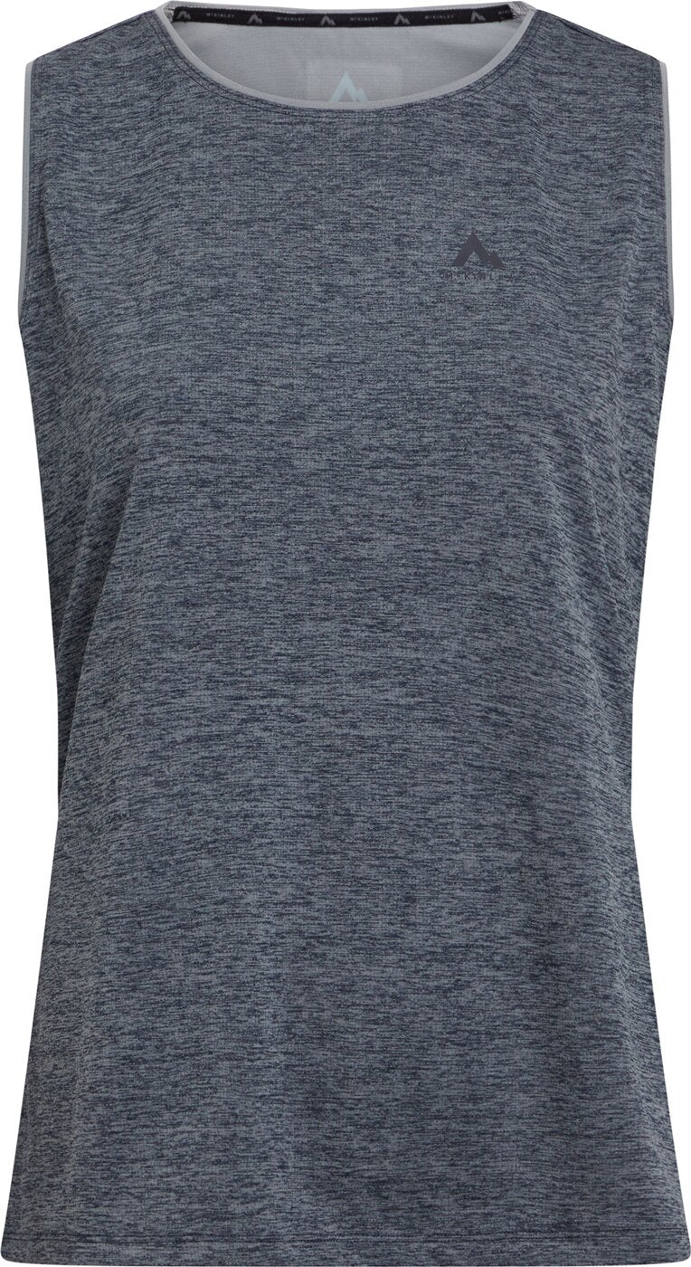 McKINLEY Da.-Top Hunu sls W Wandershirts /-hemden McKINLEY MELANGE/NAVY 36