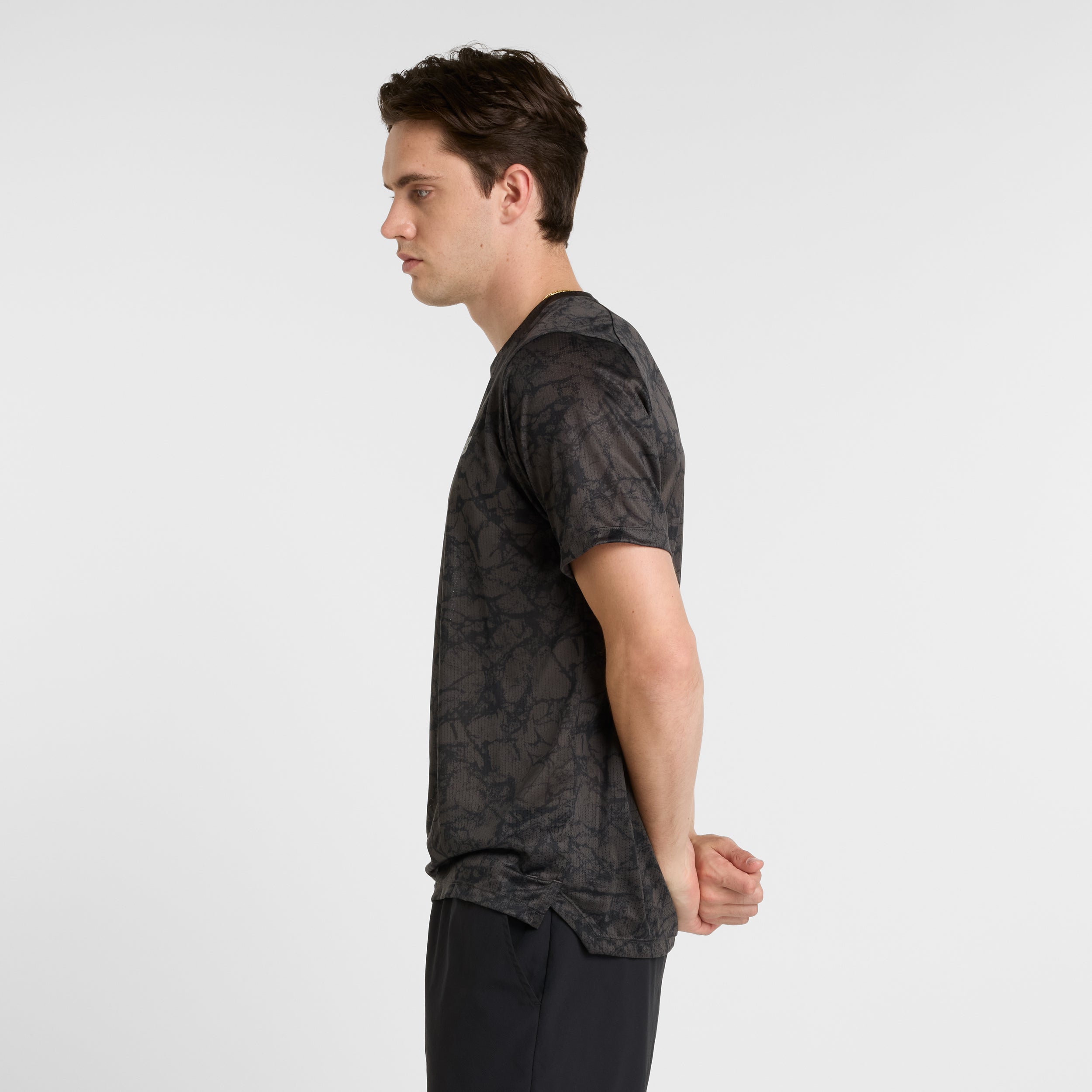 NEW BALANCE Athletics Printed T-Shirt Laufshirts NEW BALANCE