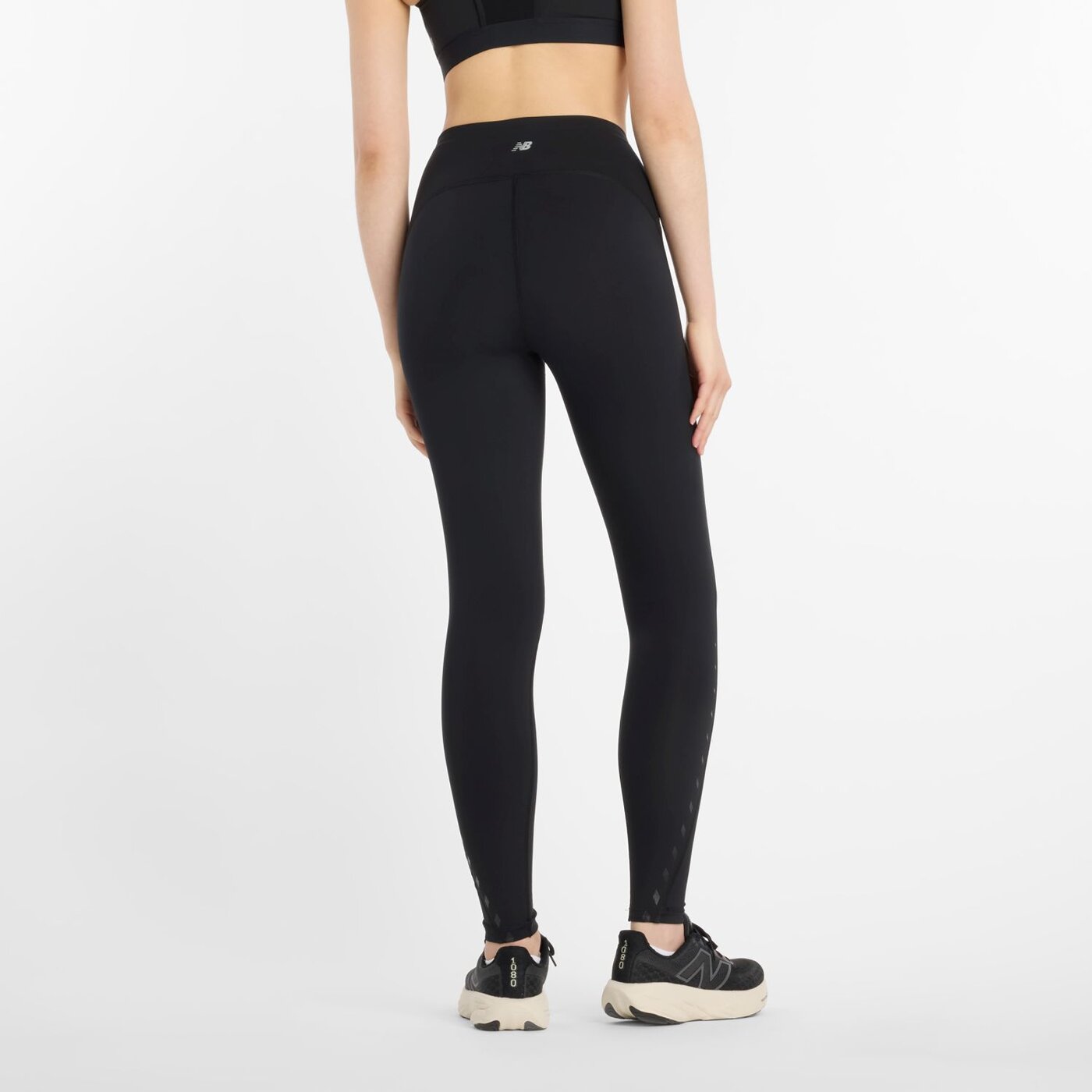 NEW BALANCE Athletics Reflective Heat High Rise Legging 27" Laufhosen NEW BALANCE