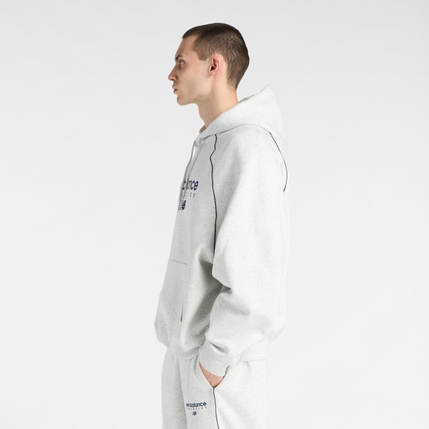 NEW BALANCE Mens Lifestyle Hoodie Fußballoberteile NEW BALANCE