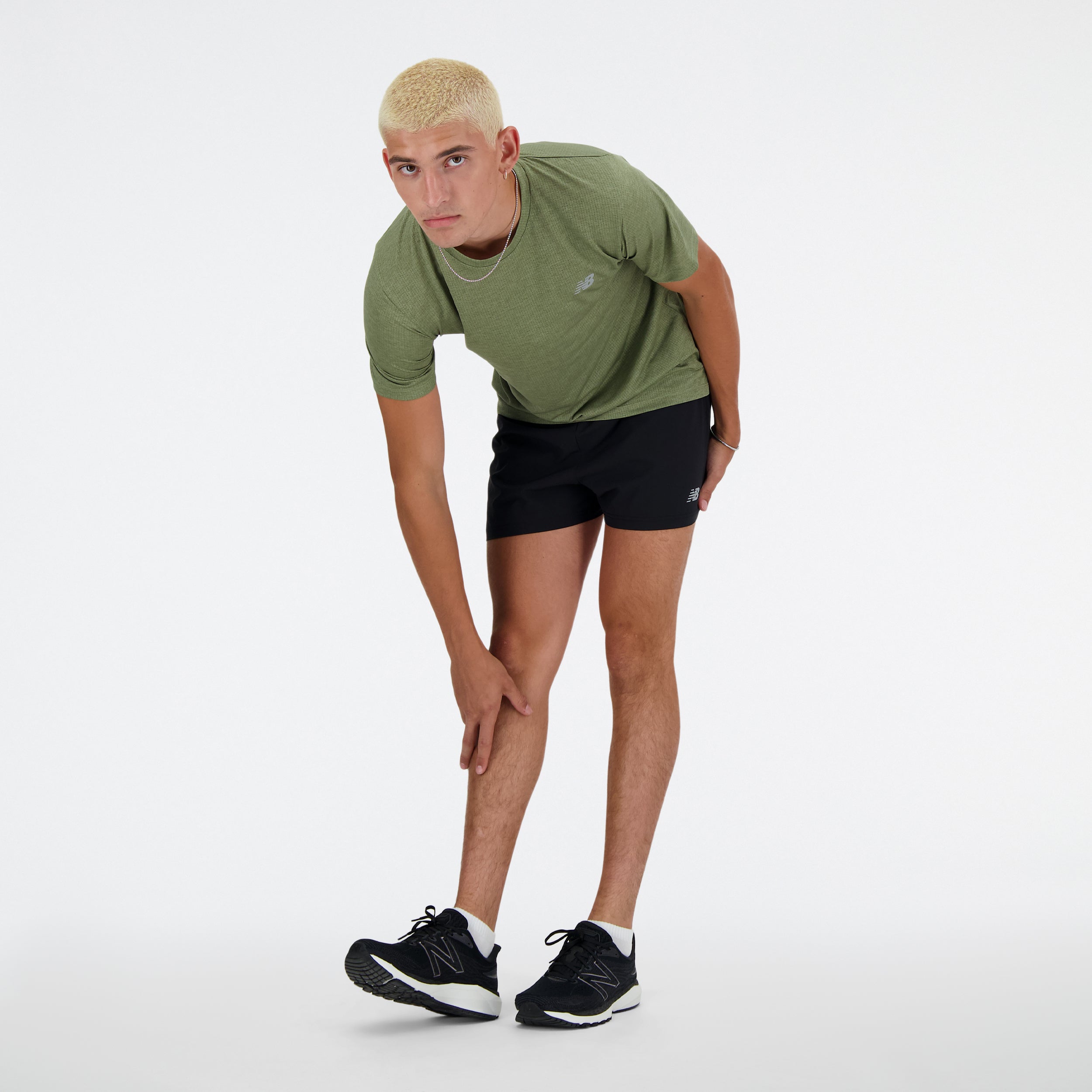 NEW BALANCE Mens Running SS Top Laufshirts NEW BALANCE DEK S