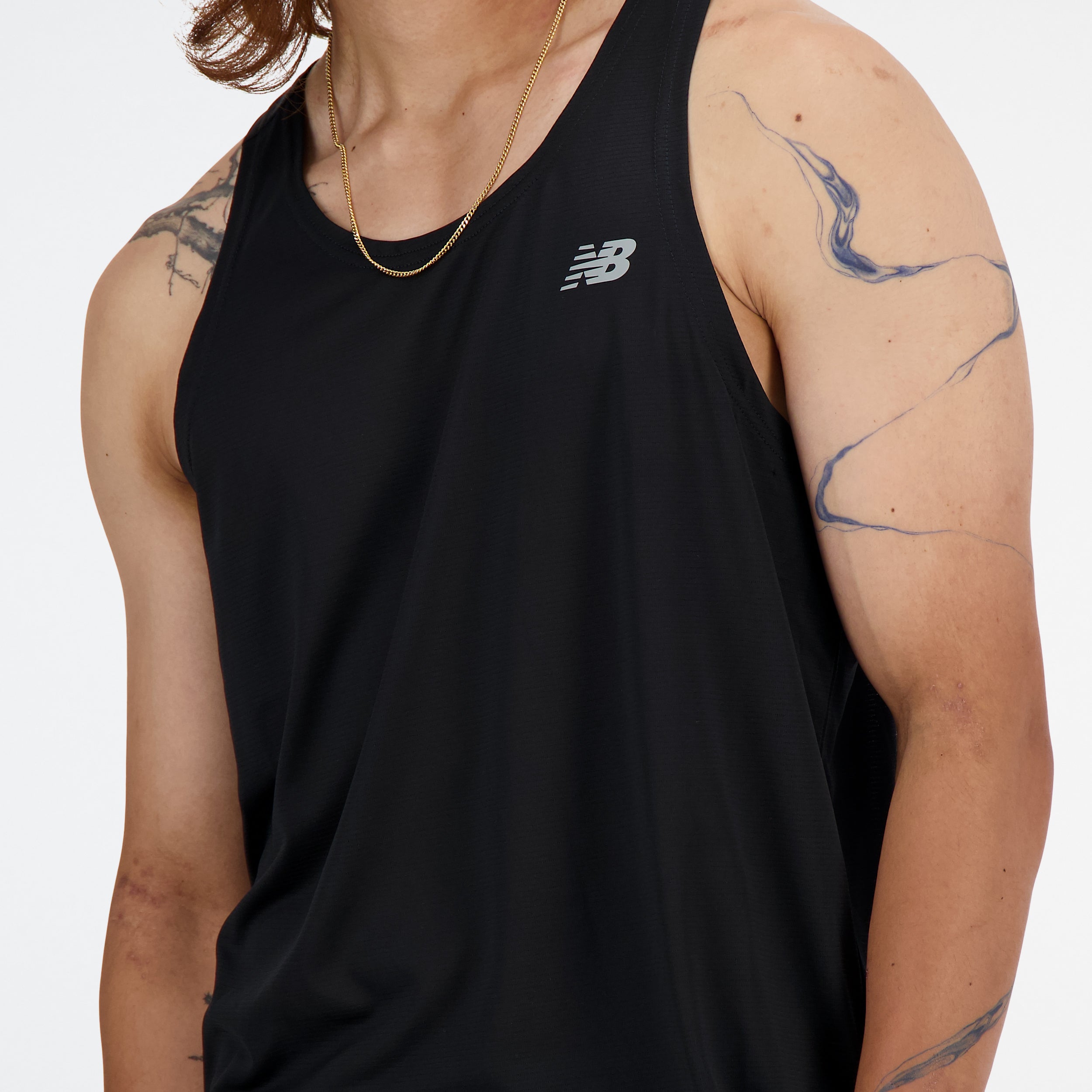 NEW BALANCE Mens Running Tanks/Singlet Laufshirts NEW BALANCE