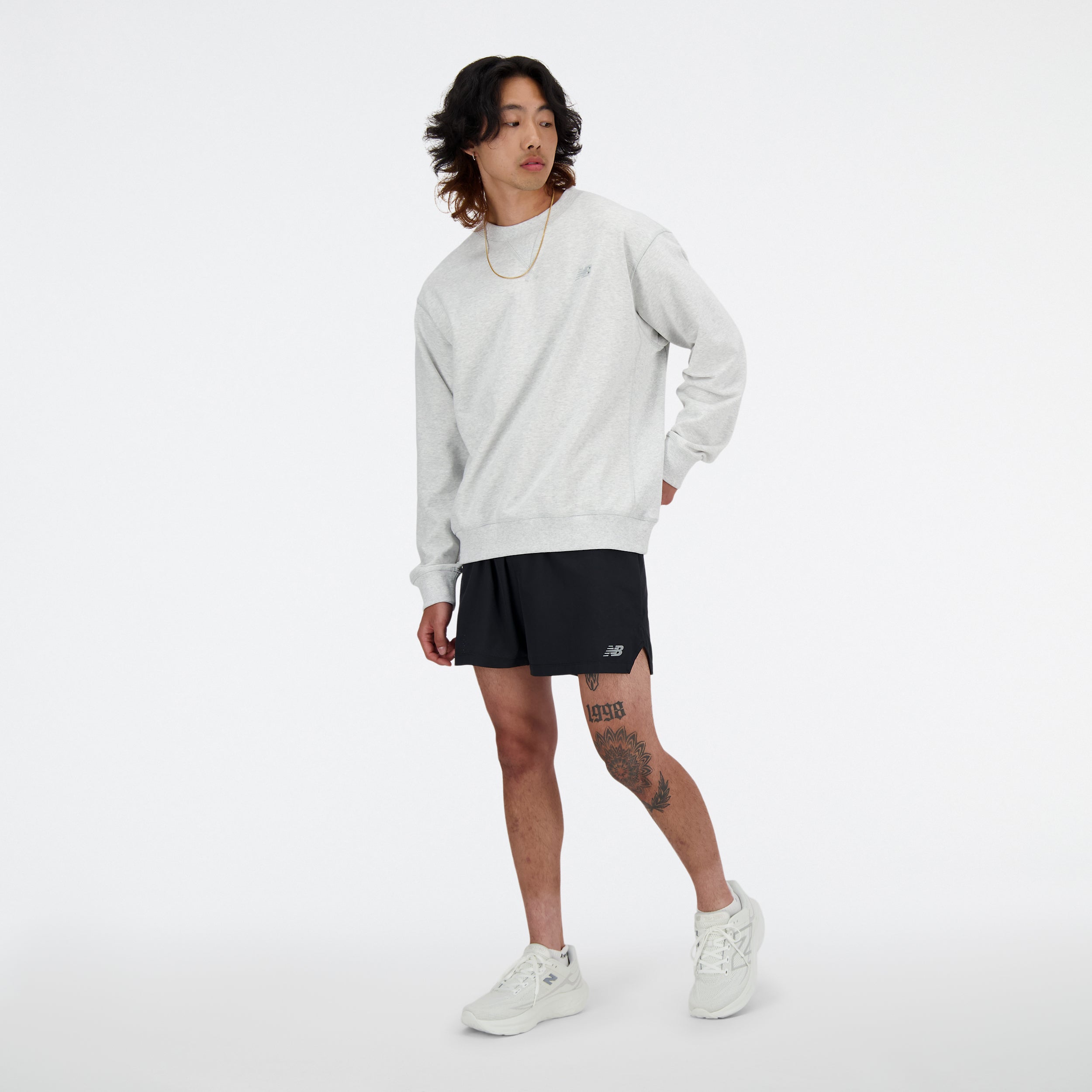 NEW BALANCE Mens Running Short Laufhosen NEW BALANCE BK BK S