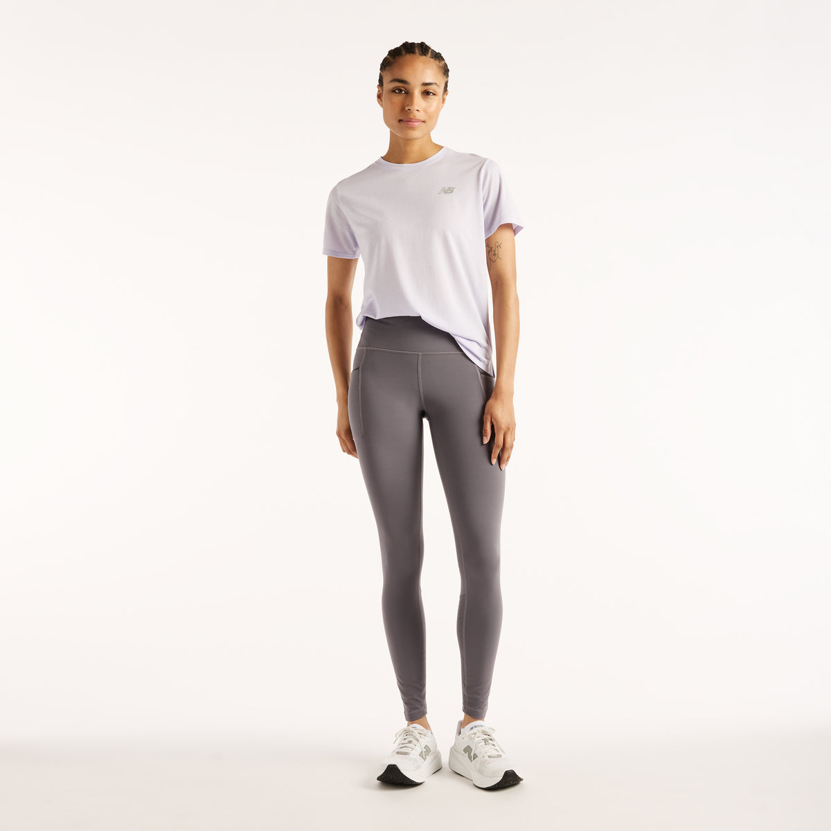 NEW BALANCE Reflective RC Heat Legging 27" Laufhosen NEW BALANCE Grey XS