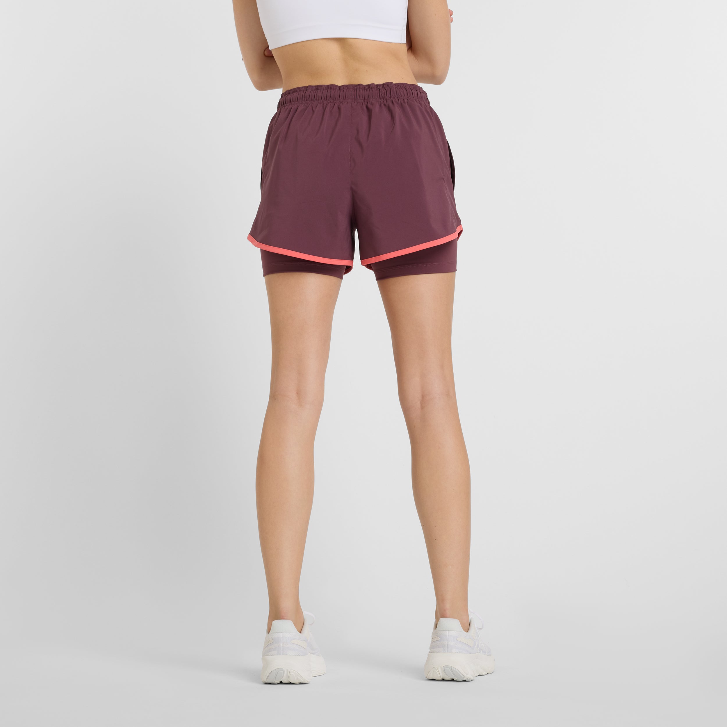 NEW BALANCE Sport Essentials 2-in-1 Short 3 Black BK Laufhosen NEW BALANCE