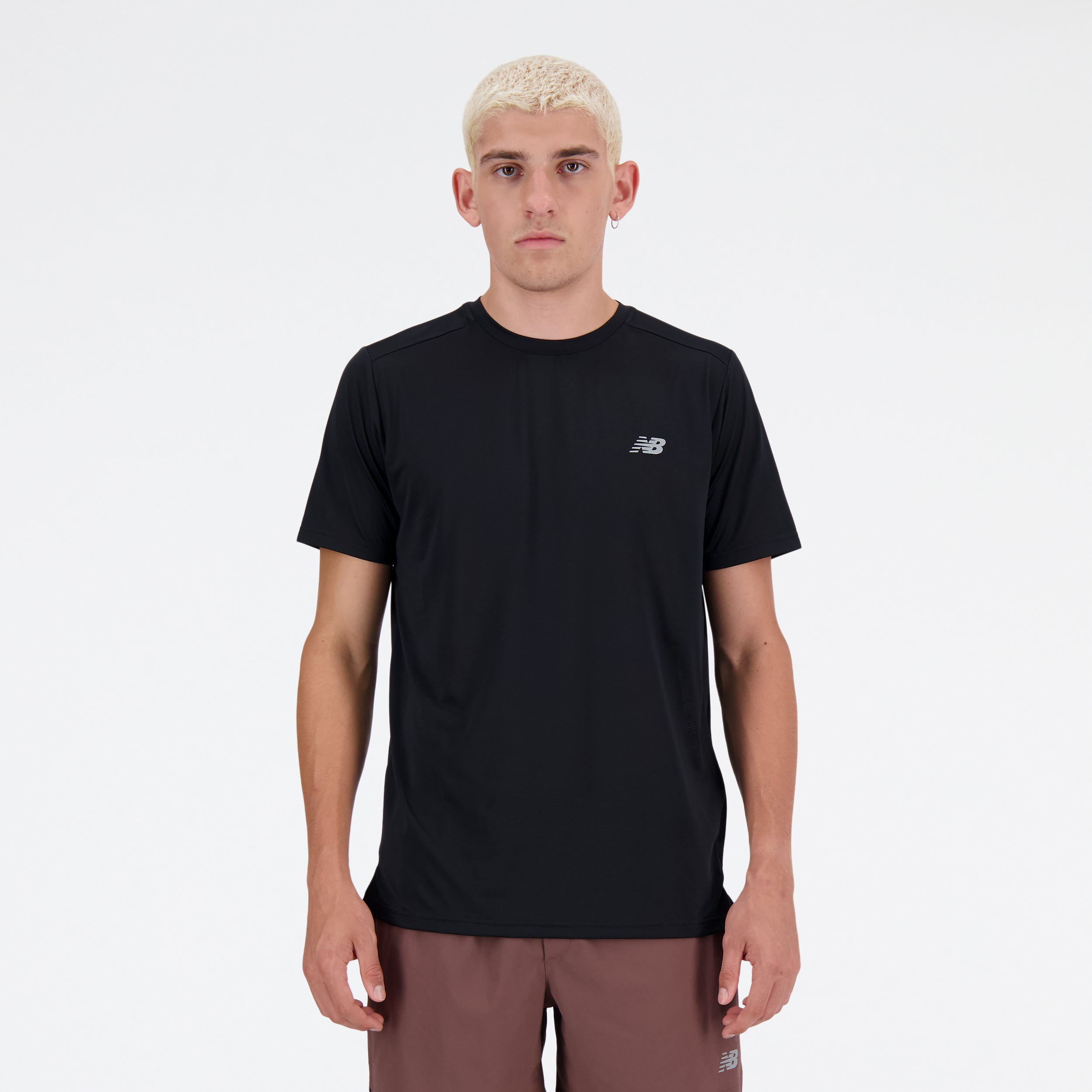NEW BALANCE Sport Essentials T-Shirt Laufshirts NEW BALANCE Black BK S