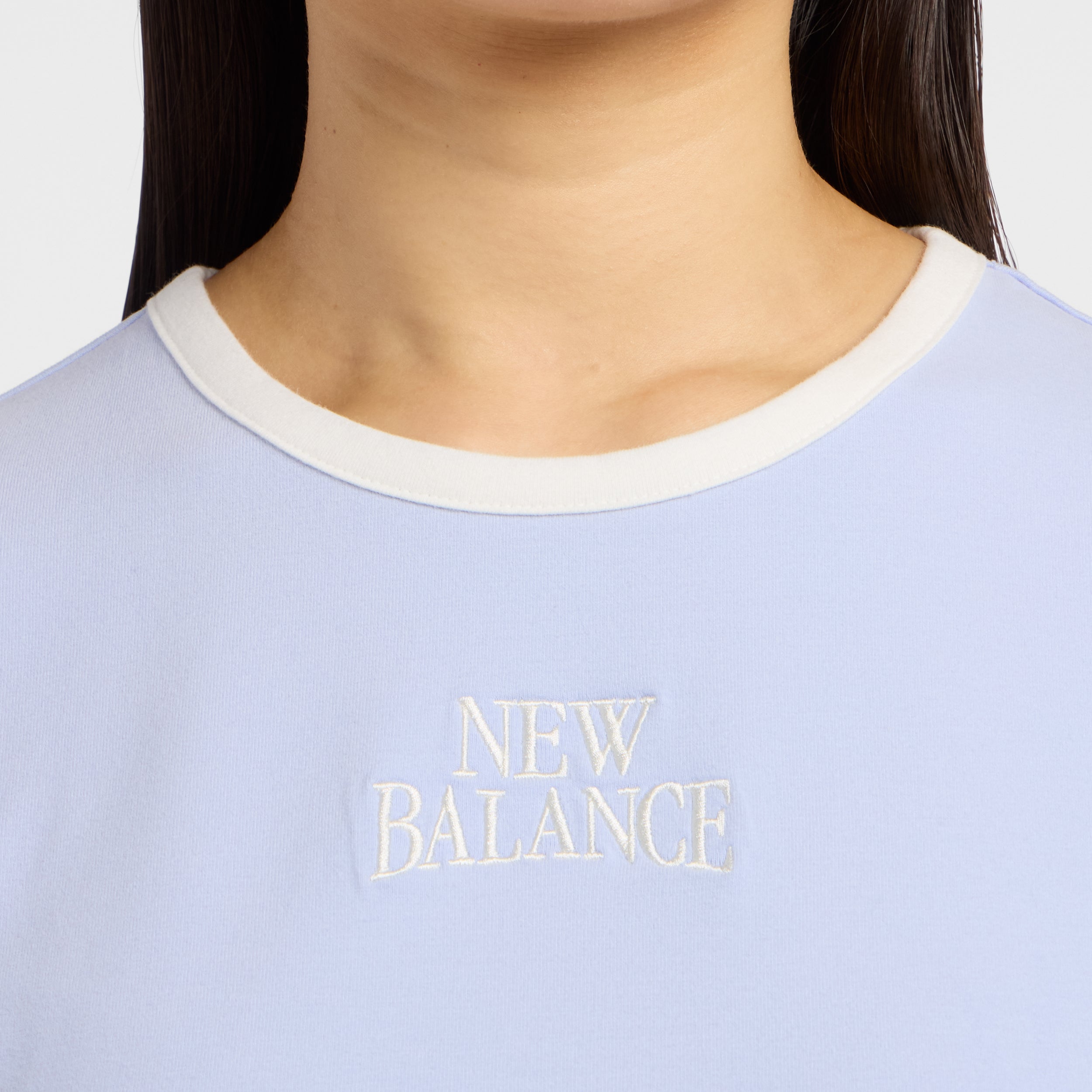 NEW BALANCE Womens Lifestyle S/S Top Freizeitshirts /-blusen NEW BALANCE