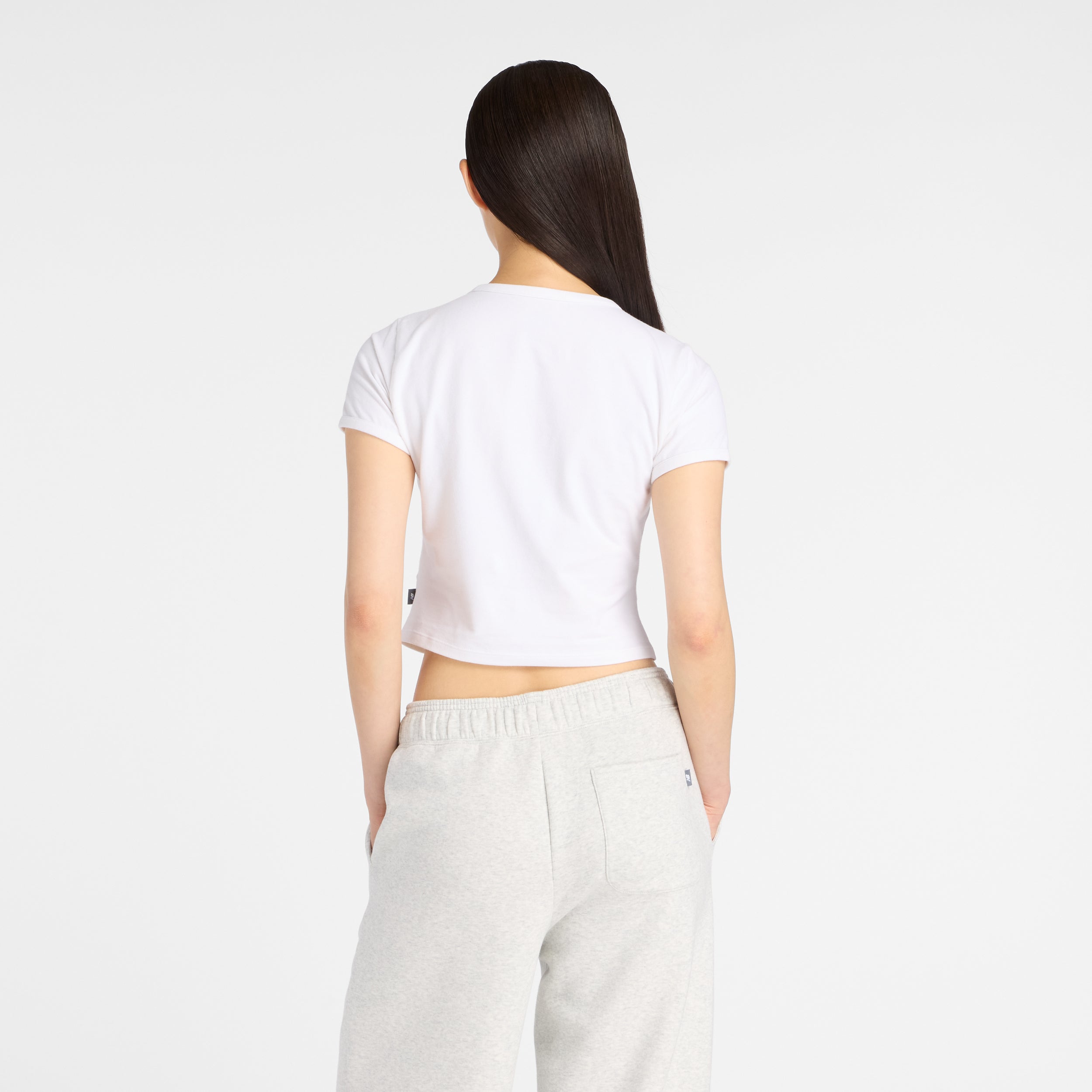 NEW BALANCE Womens Lifestyle S/S Top Freizeitshirts /-blusen NEW BALANCE