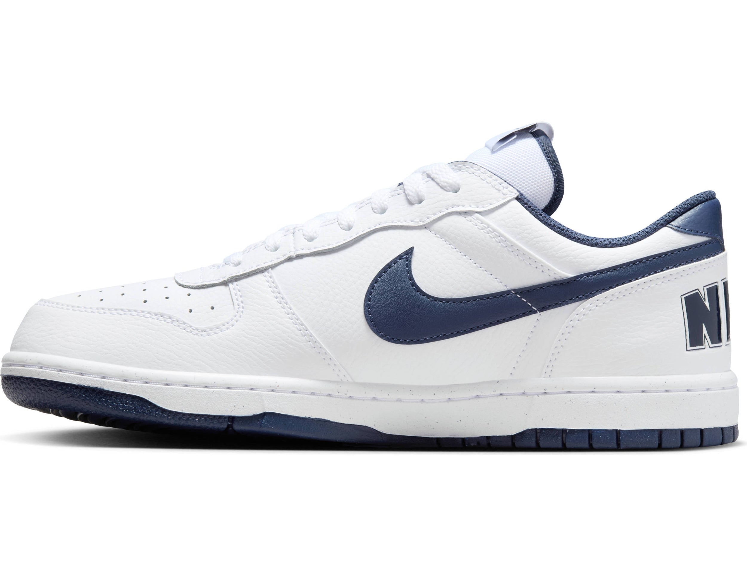 NIKE BIG NIKE LOW 140 WHITE/MIDNIGHT NAVY Sneaker NIKE