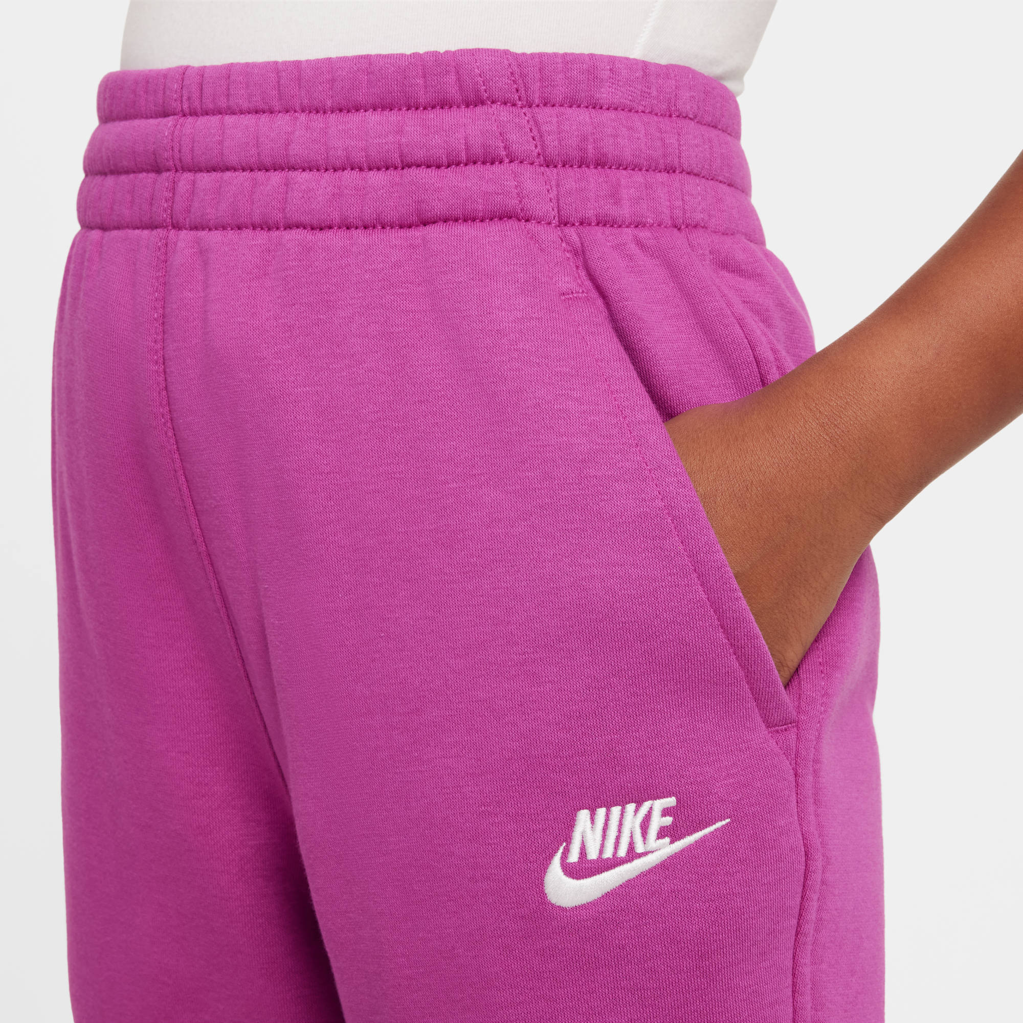 NIKE G NSW CLUB FLC HR FTD PNT LBR Trainingshosen & Jogginghosen NIKE