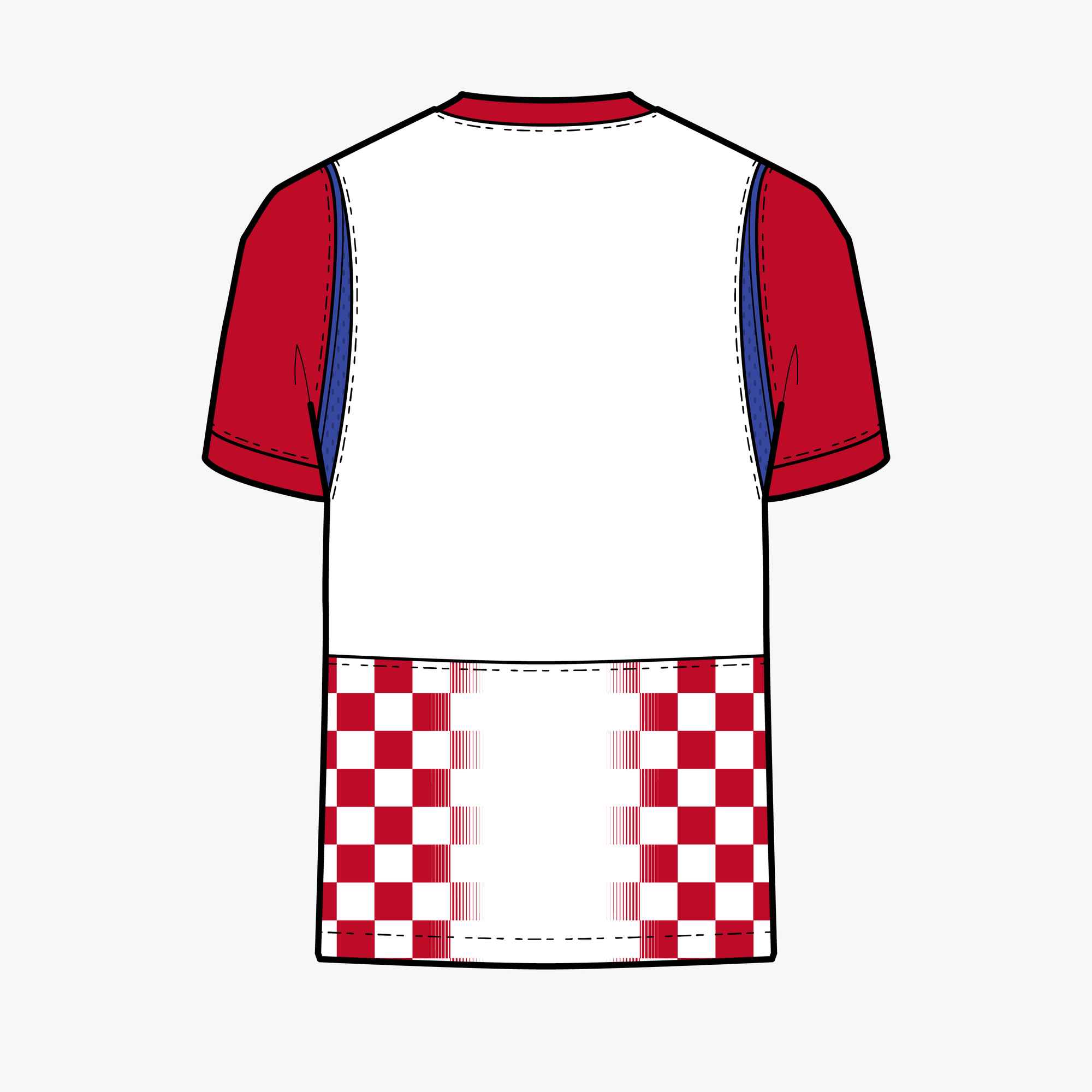 NIKE He.-Fan-Trikot CRO M NK DF JSY SS STAD H Fanartikel NIKE