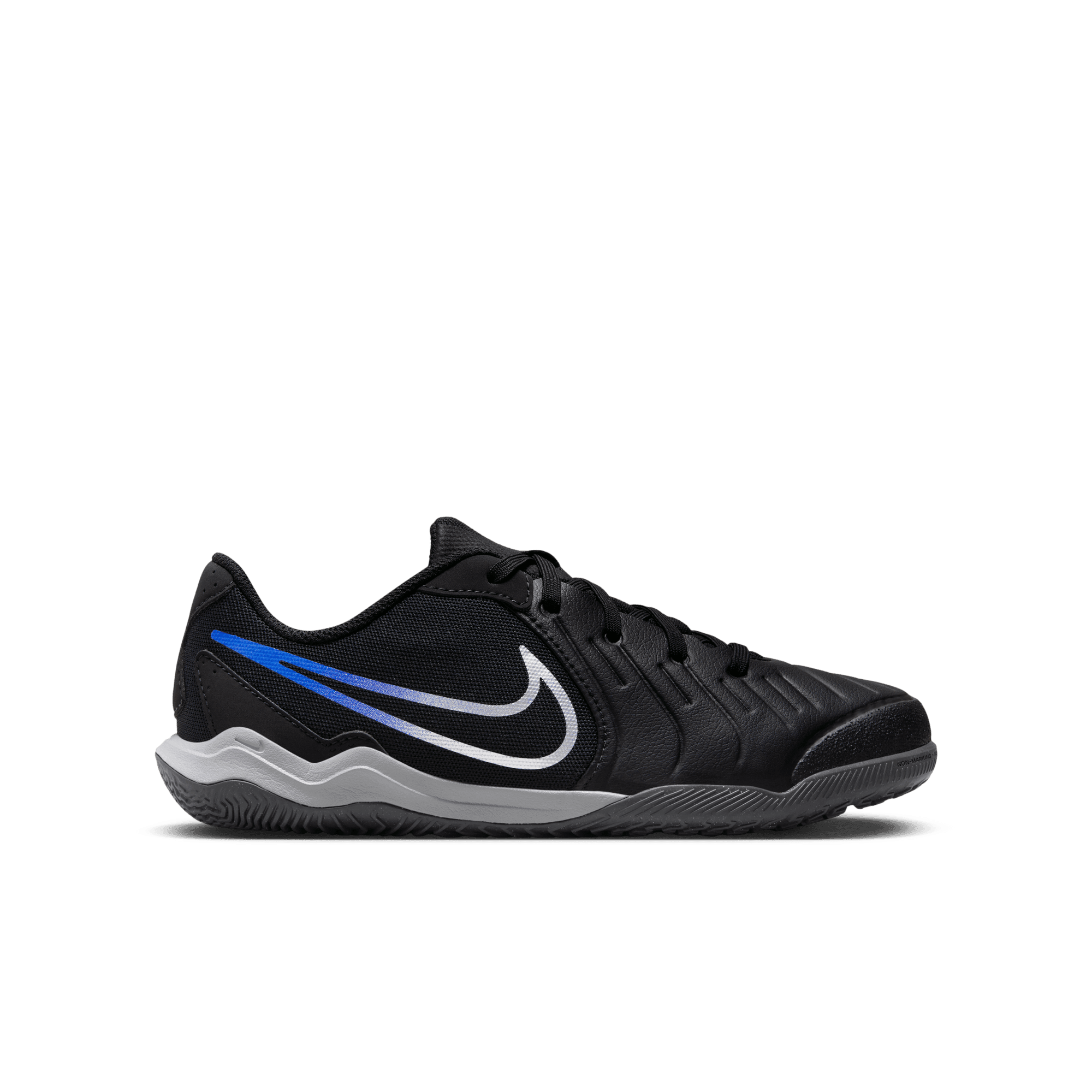 NIKE JR LEGEND 10 ACADEMY IC Halle NIKE BLACK/CHROME-HYPER ROYAL 38