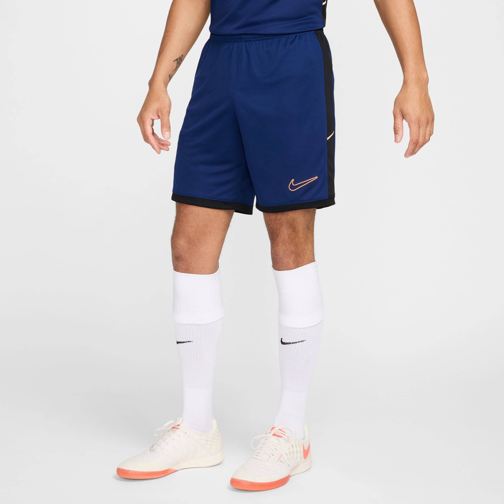 NIKE M NK DF ACD25 SHORT K BR Fußballhosen NIKE 492 BLUE VOID/BLACK/ORANGE PUL S