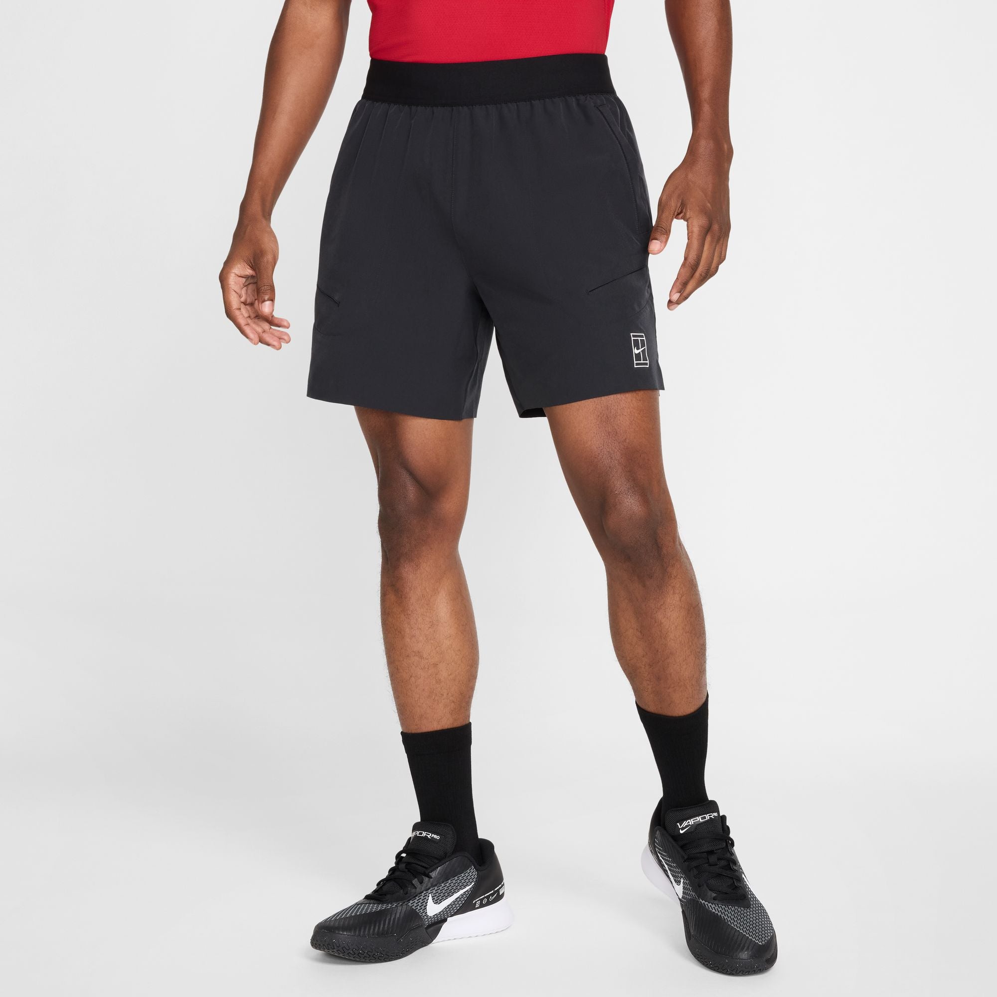 NIKE M NKCT DF ADVTG 6IN SHORT Tennishosen NIKE Black S