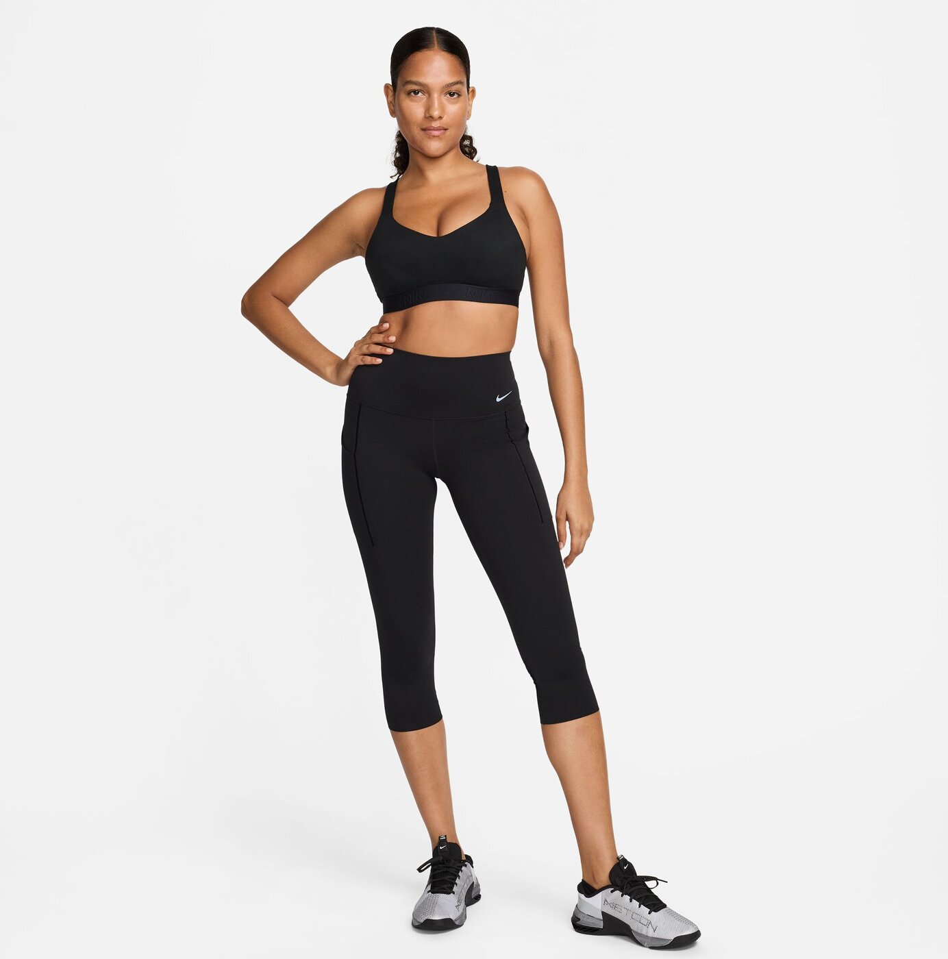 NIKE W NK DF INDY HGH SPT BRA Trainingsshirts NIKE