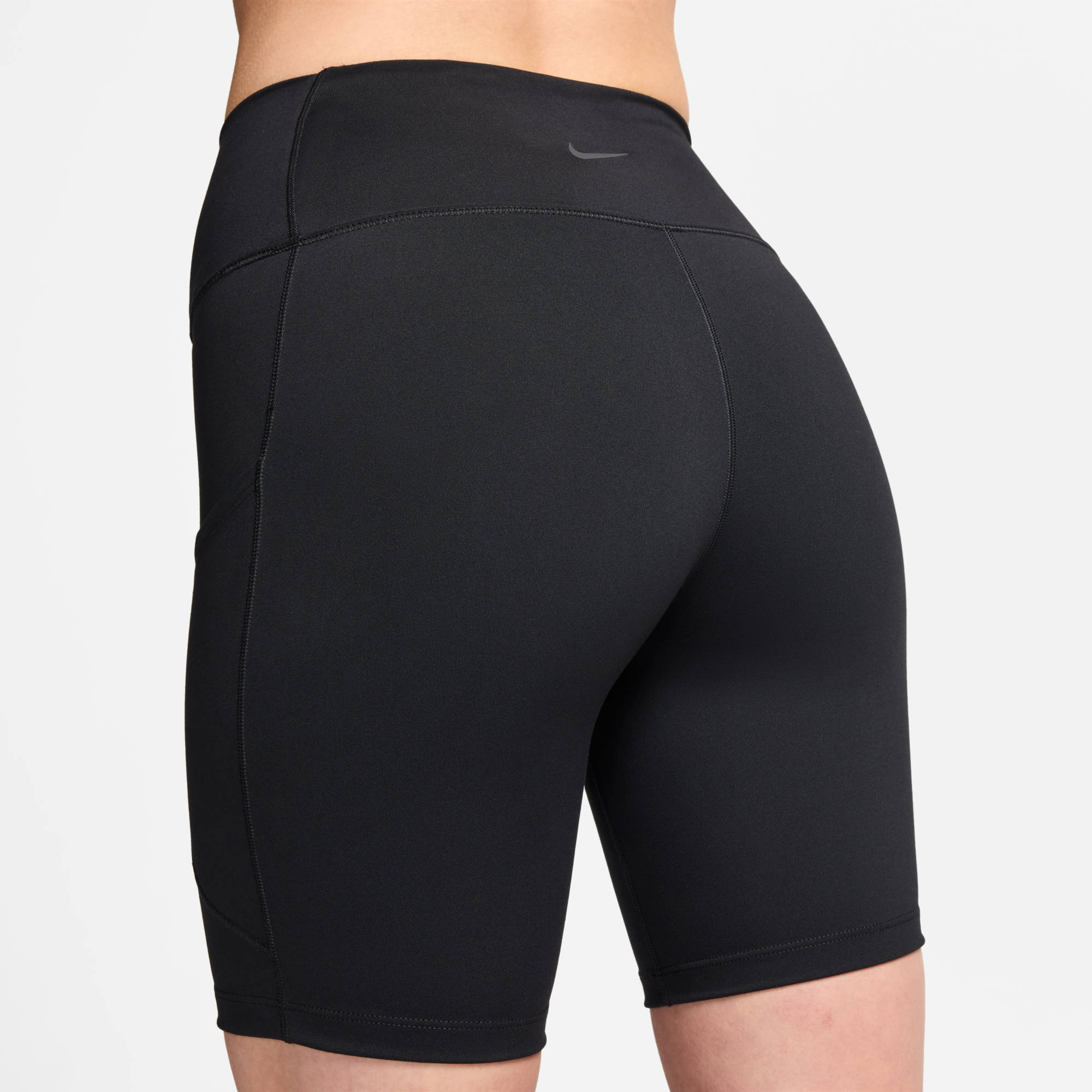 NIKE W NK DF ONE HR 8IN PKT SHORT 010 BLACK/BLACK Trainingshosen & Jogginghosen NIKE