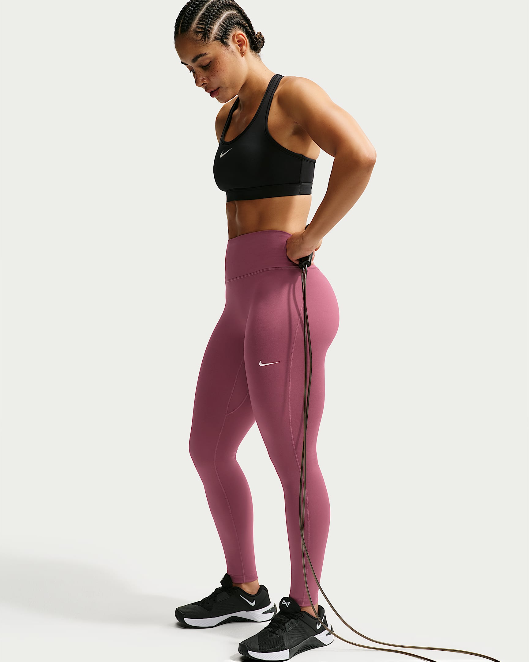 NIKE W NK DF ONE HR TIGHT USEAM Trainingshosen & Jogginghosen NIKE