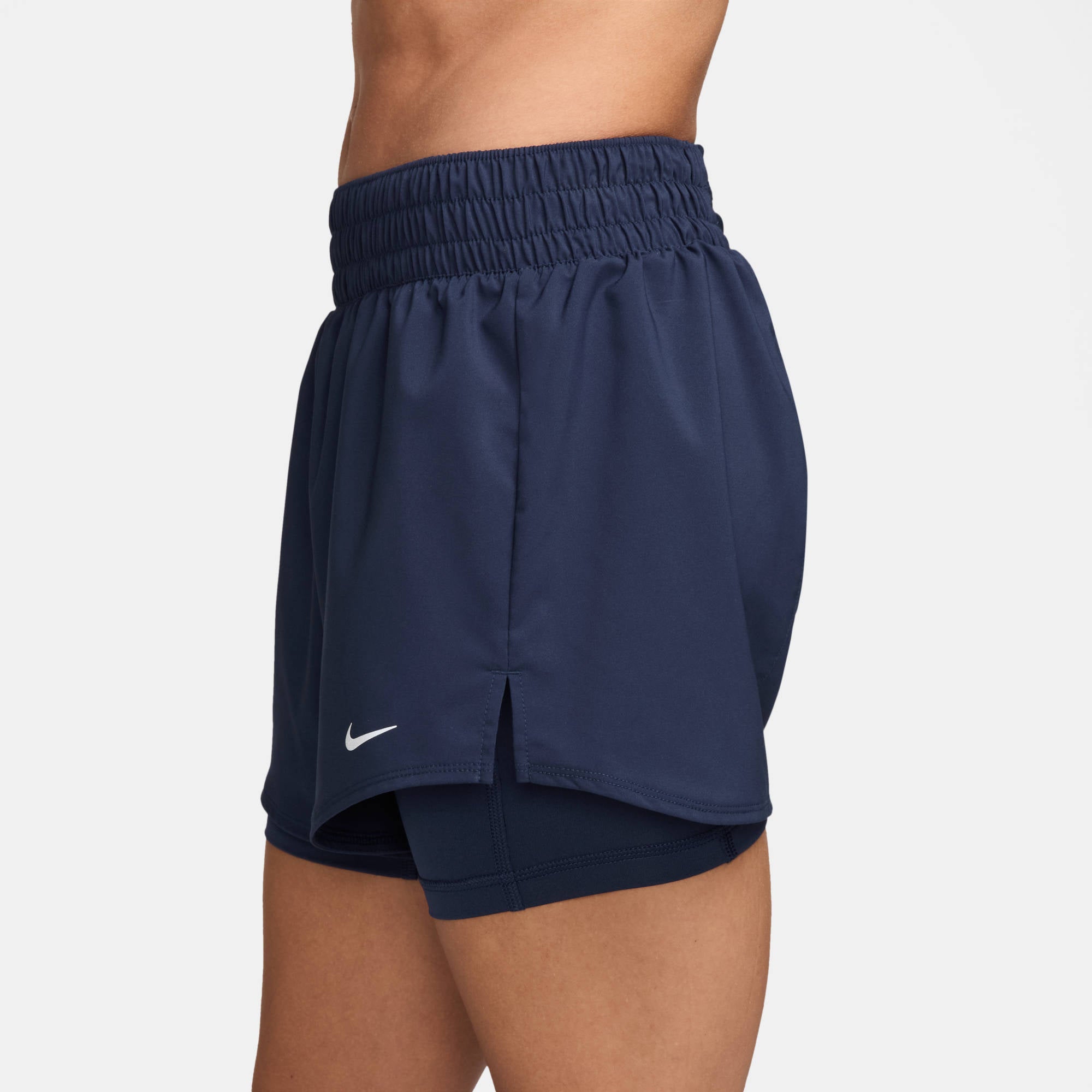 NIKE W NK ONE DF HR 3IN 2N1 DAMEN SOMMERHOSE Trainingshosen & Jogginghosen NIKE