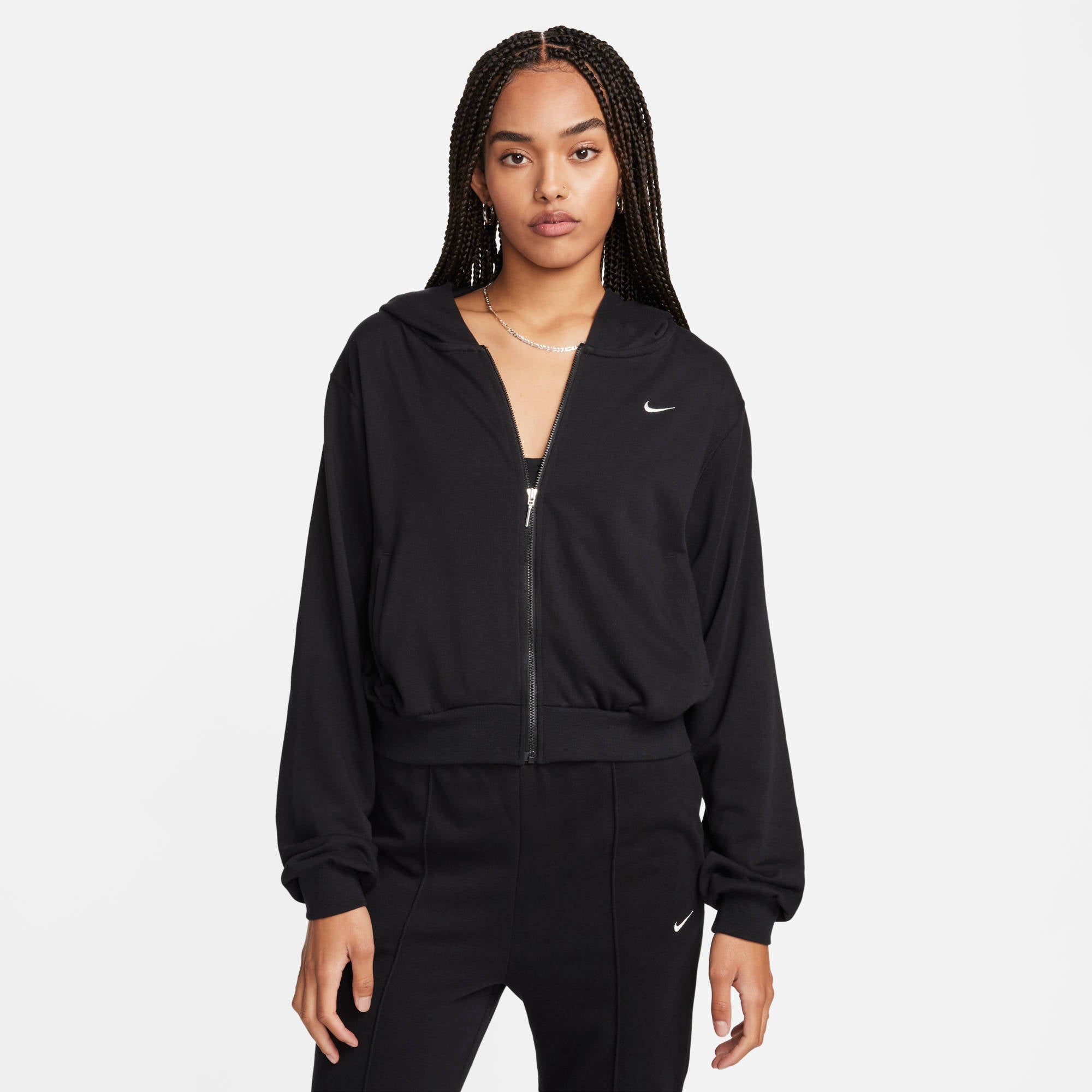 NIKE W NSW NK CHLL FT FZ HDY Freizeitshirts /-blusen NIKE 10 XS