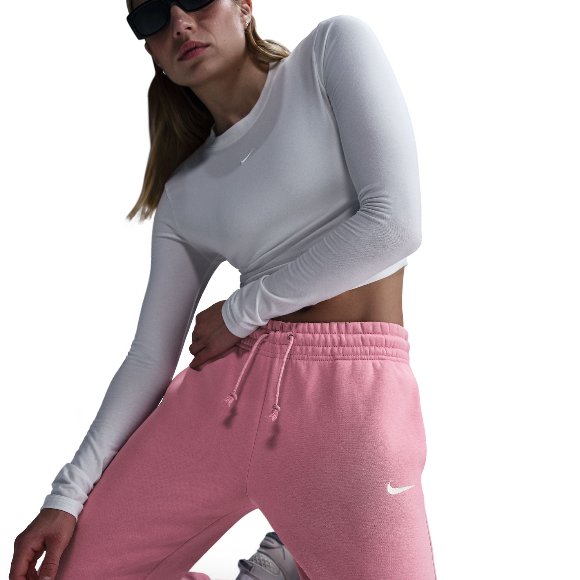 NIKE W NSW PHNX FLC MR PANT STD Trainingshosen & Jogginghosen NIKE