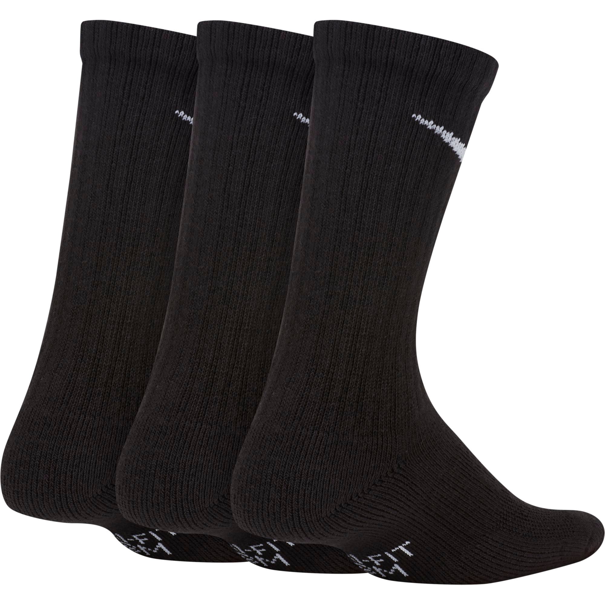 NIKE Y NK EVRY CUSH CREW 3PR Socken NIKE Black S