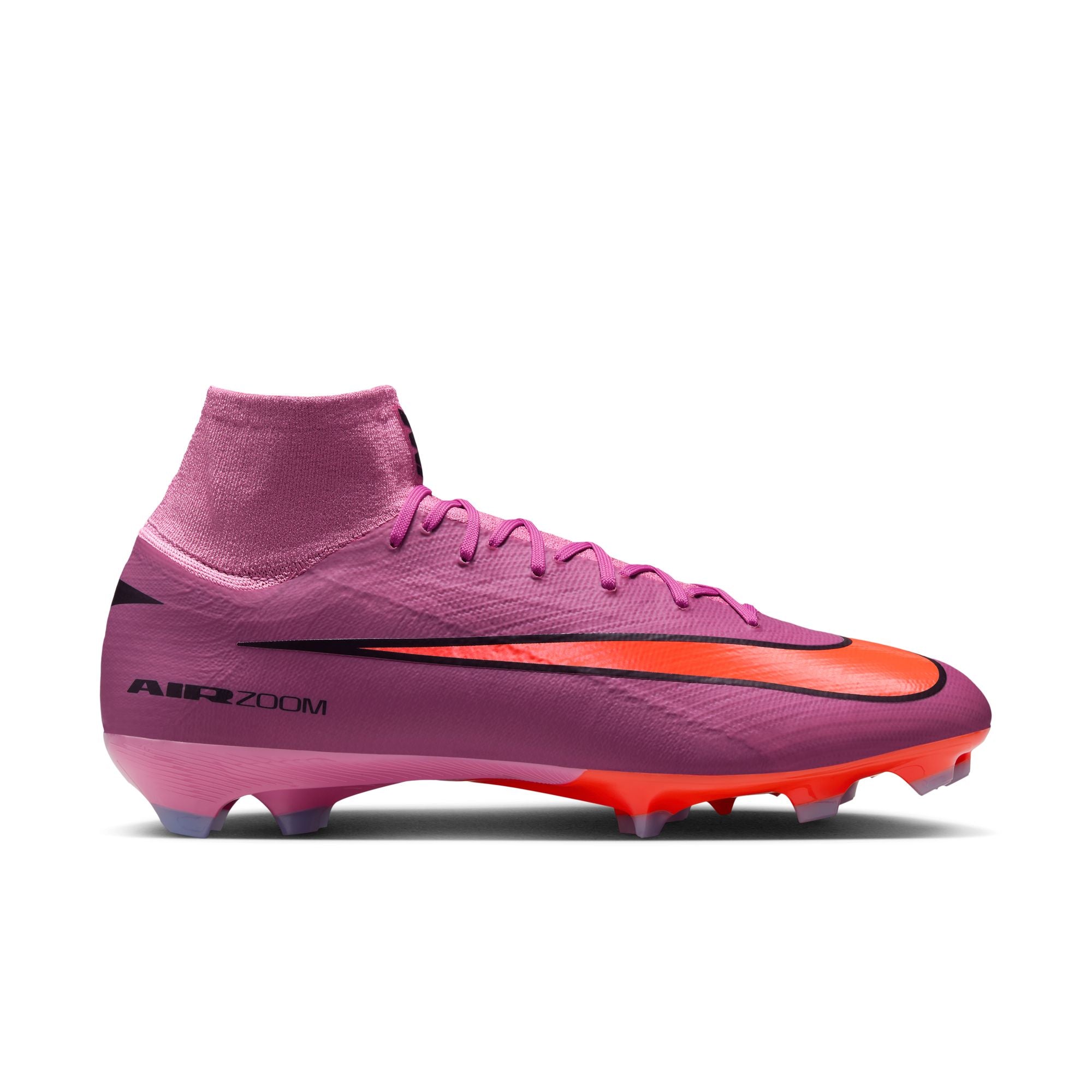 NIKE ZM SUPERFLY 10 PRO FG Hartplatz NIKE UNIVERSITY RED/BLACK-WHITE 40.5