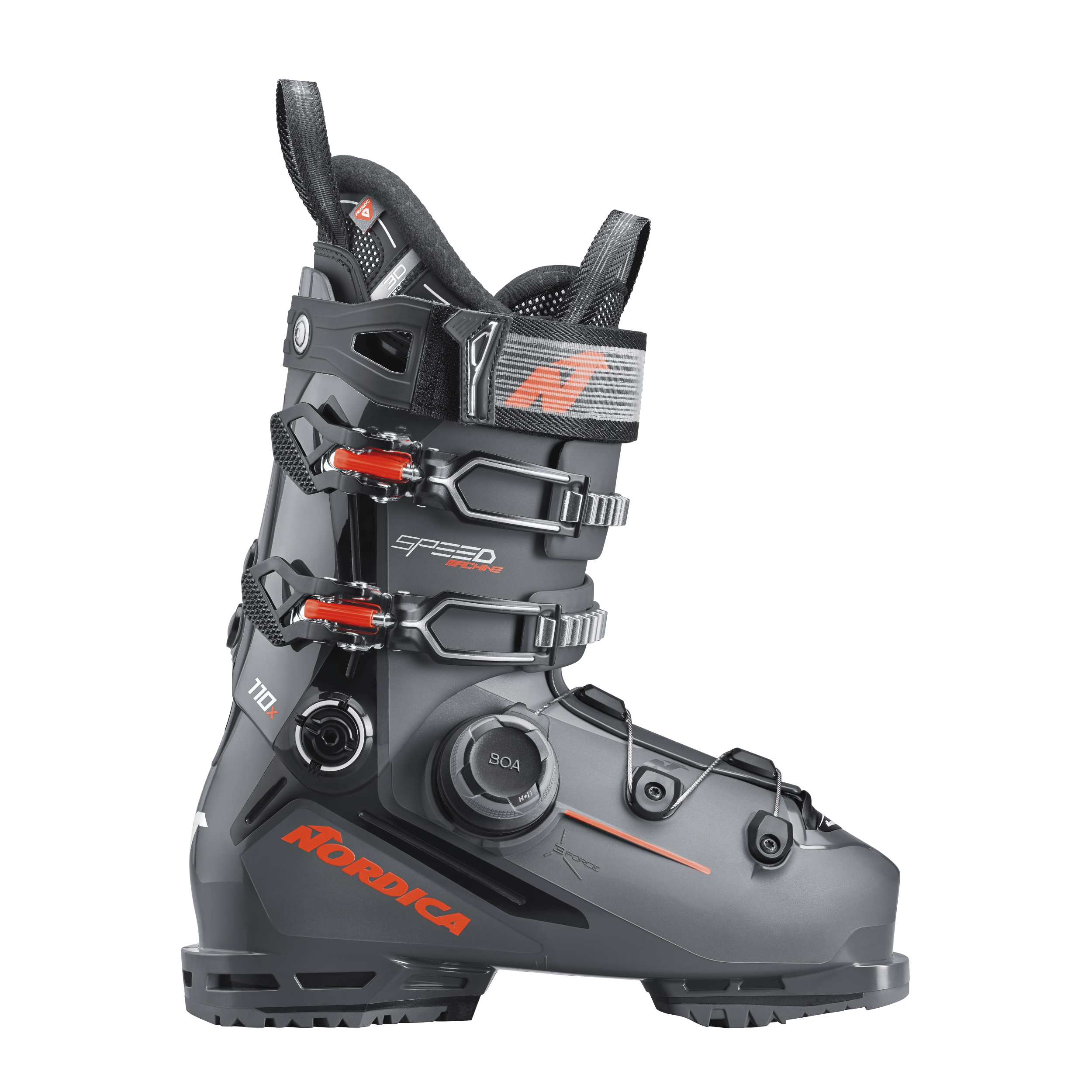 NORDICA SPEEDMACHINE 3 110 X BOA (GW) Skischuhe NORDICA ANTRACITE/NERO/ROSSO 26,5