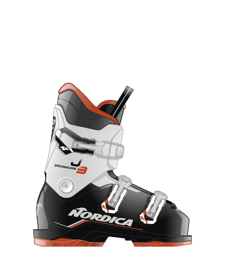 NORDICA SPEEDMACHINE J 3 Skischuhe NORDICA NERO/GRIGIO/ROSSO 23,5