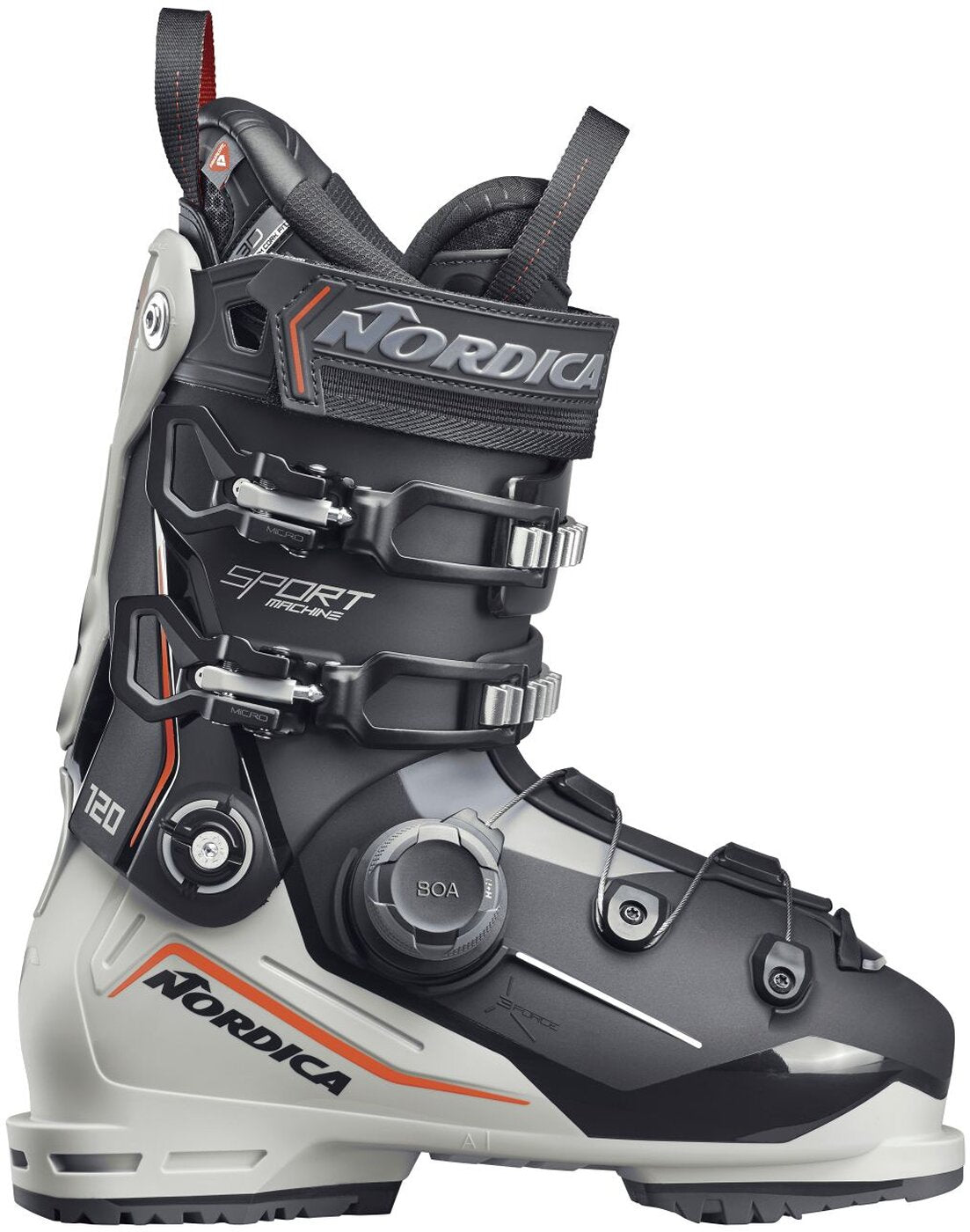 NORDICA SPORTMACHINE 3 120 BOA (GW) Skischuhe NORDICA NERO/GRIGIO/ROSSO 26,5