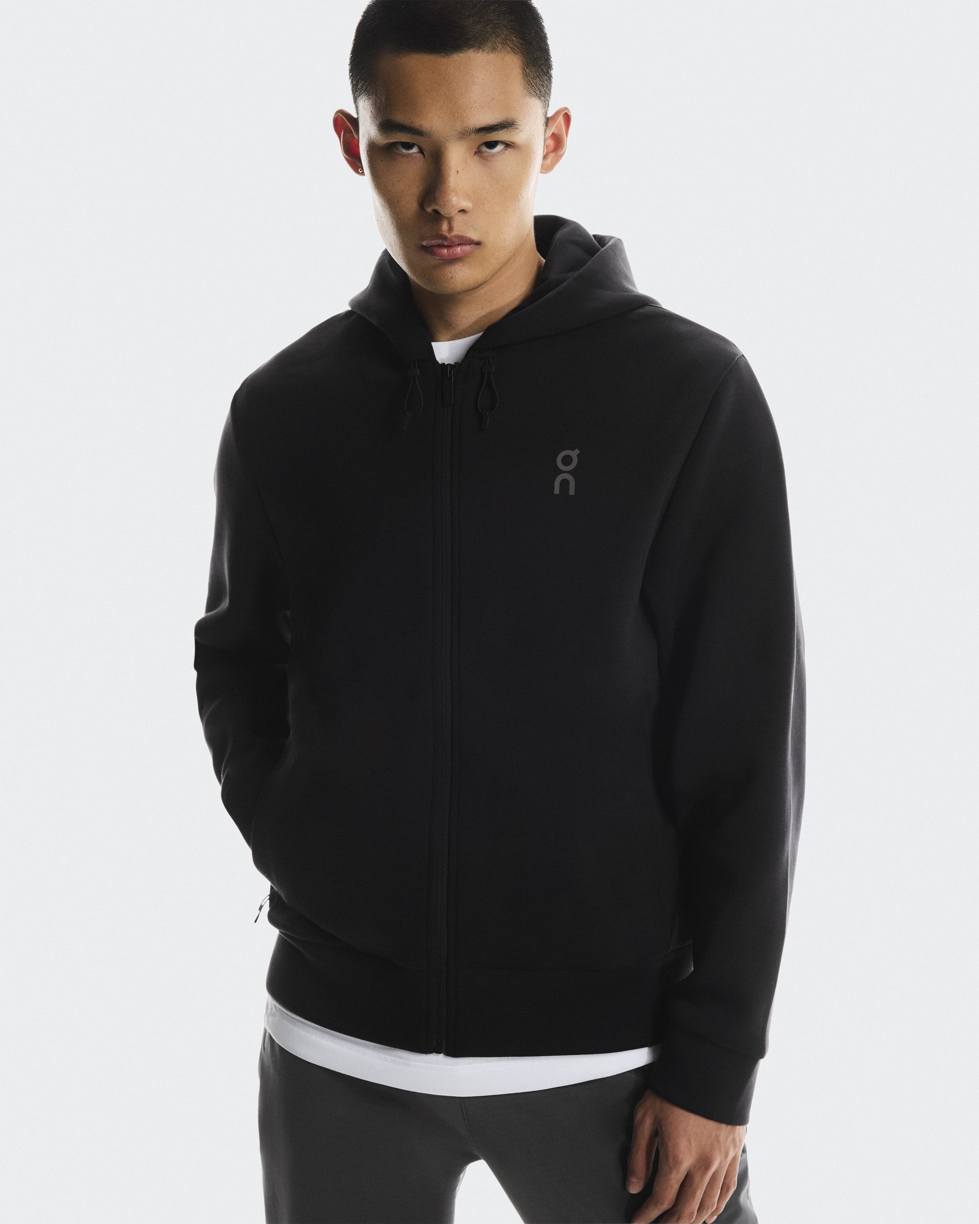 ON Focus Tech Zip Hoodie Fußballoberteile ON