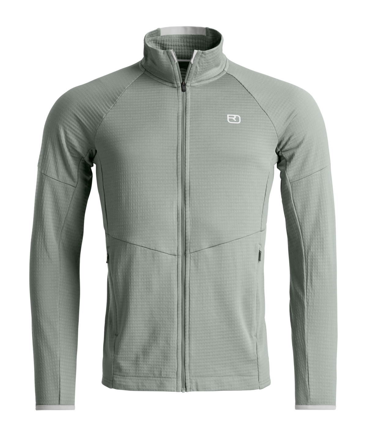 ORTOVOX FLEECE LIGHT GRID JACKET M Fleecejacken & Pullover ORTOVOX green sage M