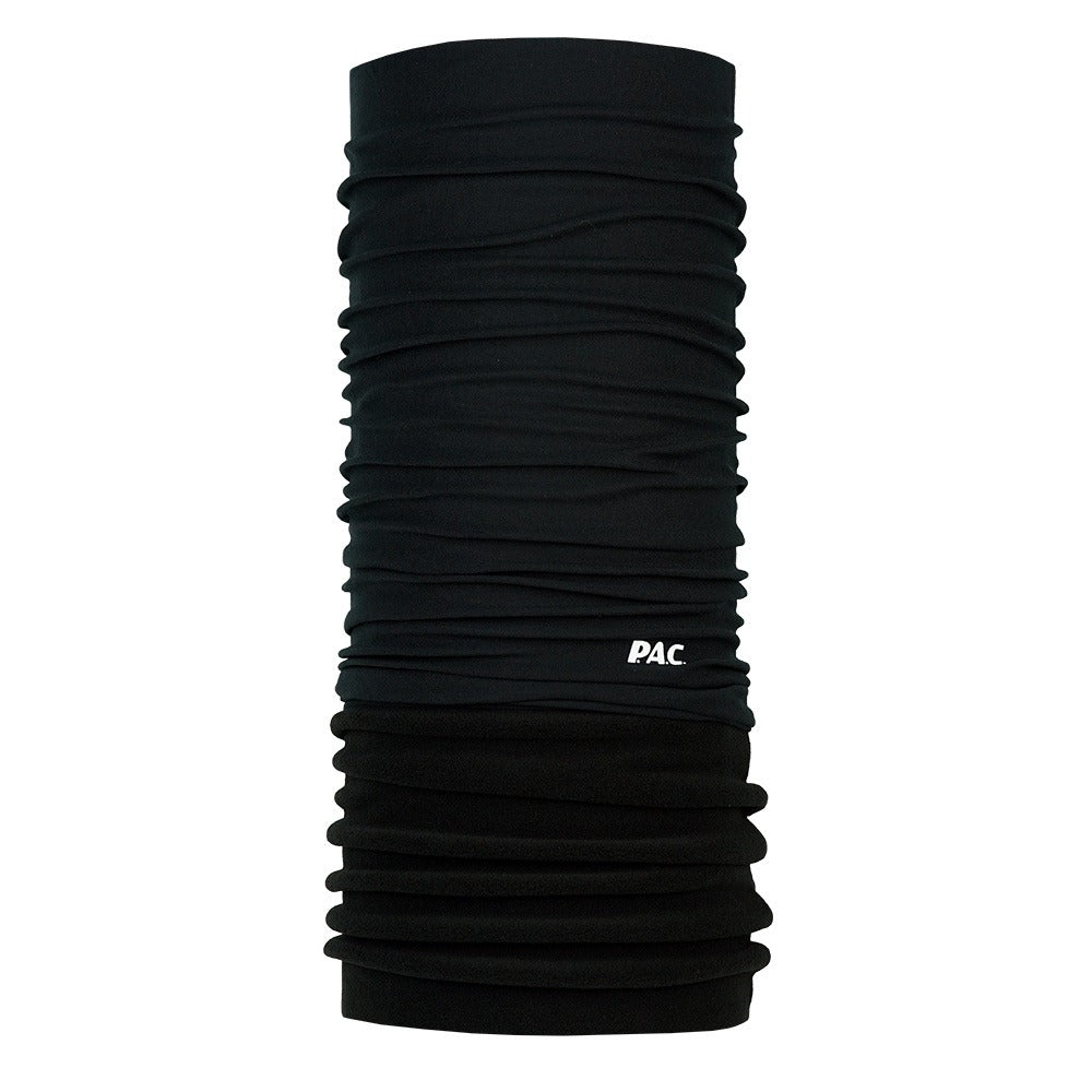 P.A.C. PAC Recycling Fleece Schals P.A.C. Total Black -