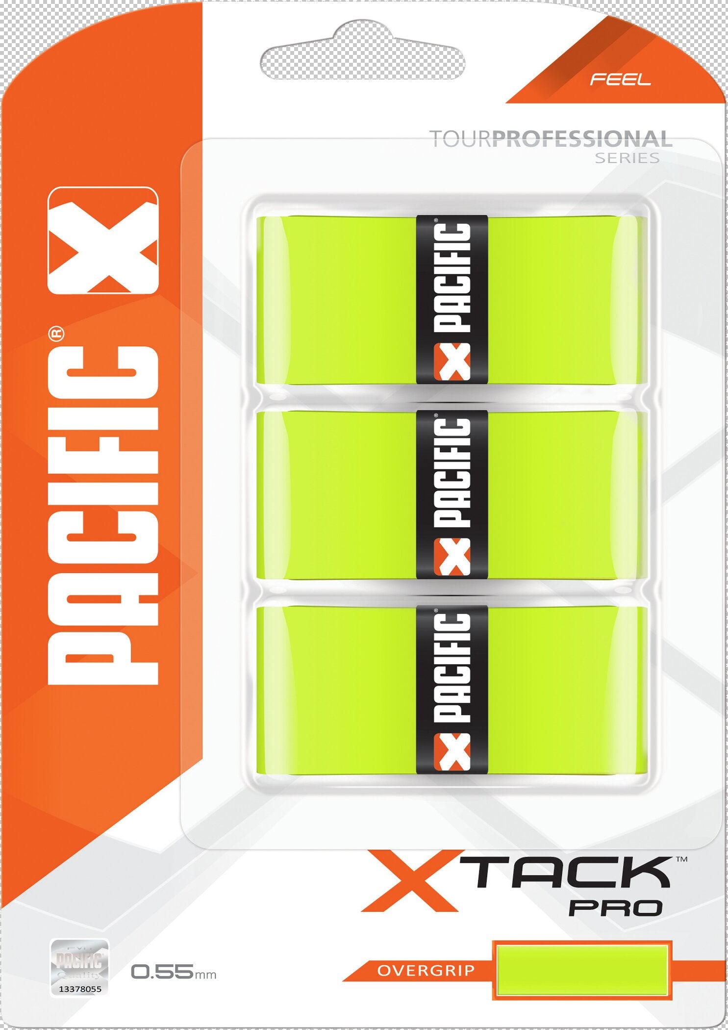 PACIFIC X Tack Pro 3er Tenniszubehör PACIFIC 40 lime -
