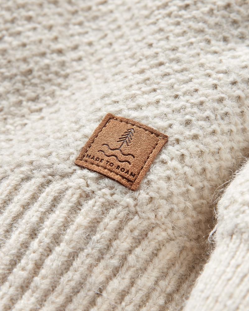 Passenger Cove Recycled Knitted Jumper infinity teel Fleecejacken & Pullover Passenger