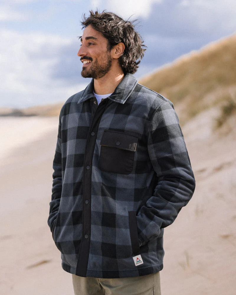 PASSENGER FIRELIGHT SHERPA LINES OVERSHIRT Fleecejacken & Pullover PASSENGER